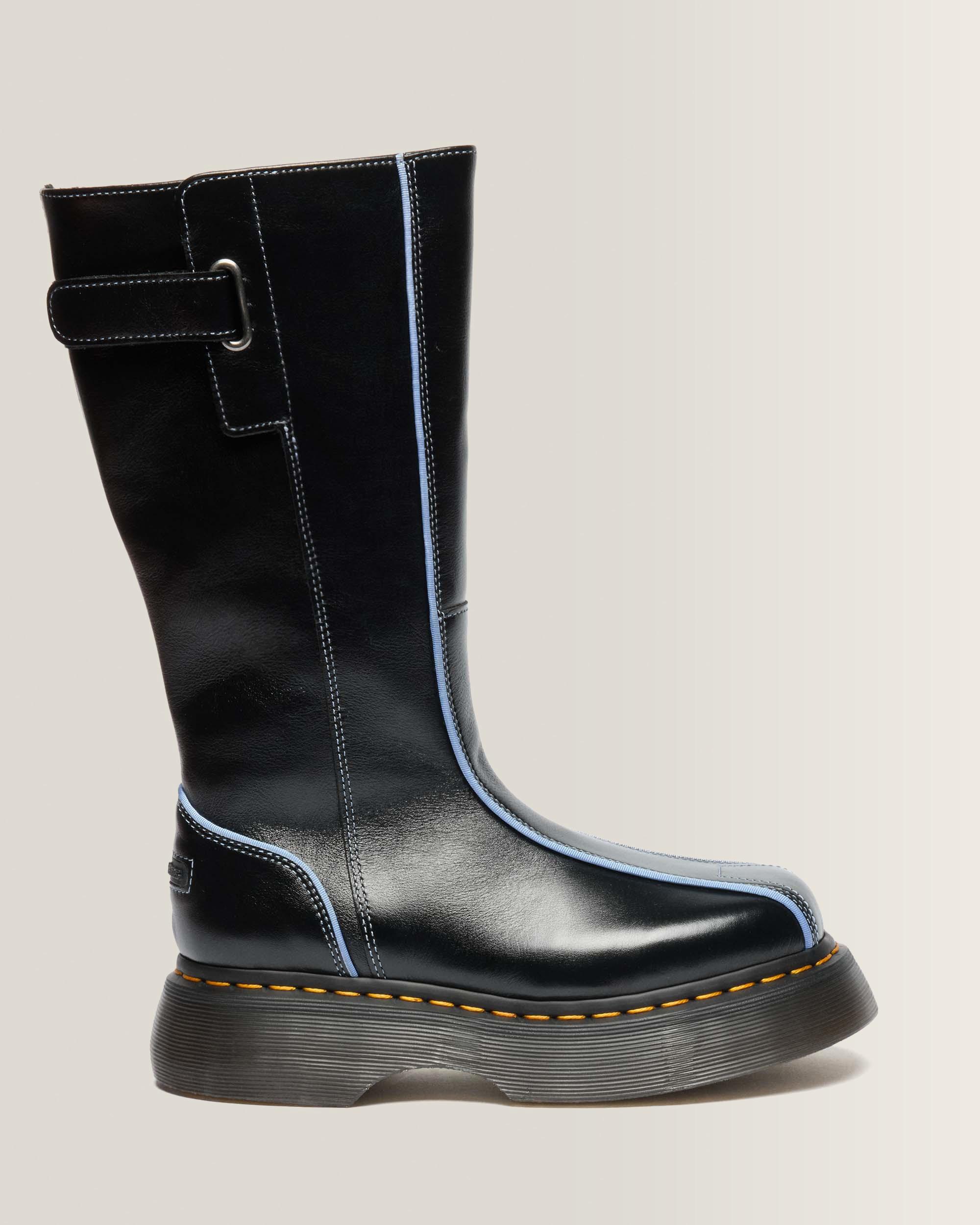 Buzz Hi Gloss Leather Boots