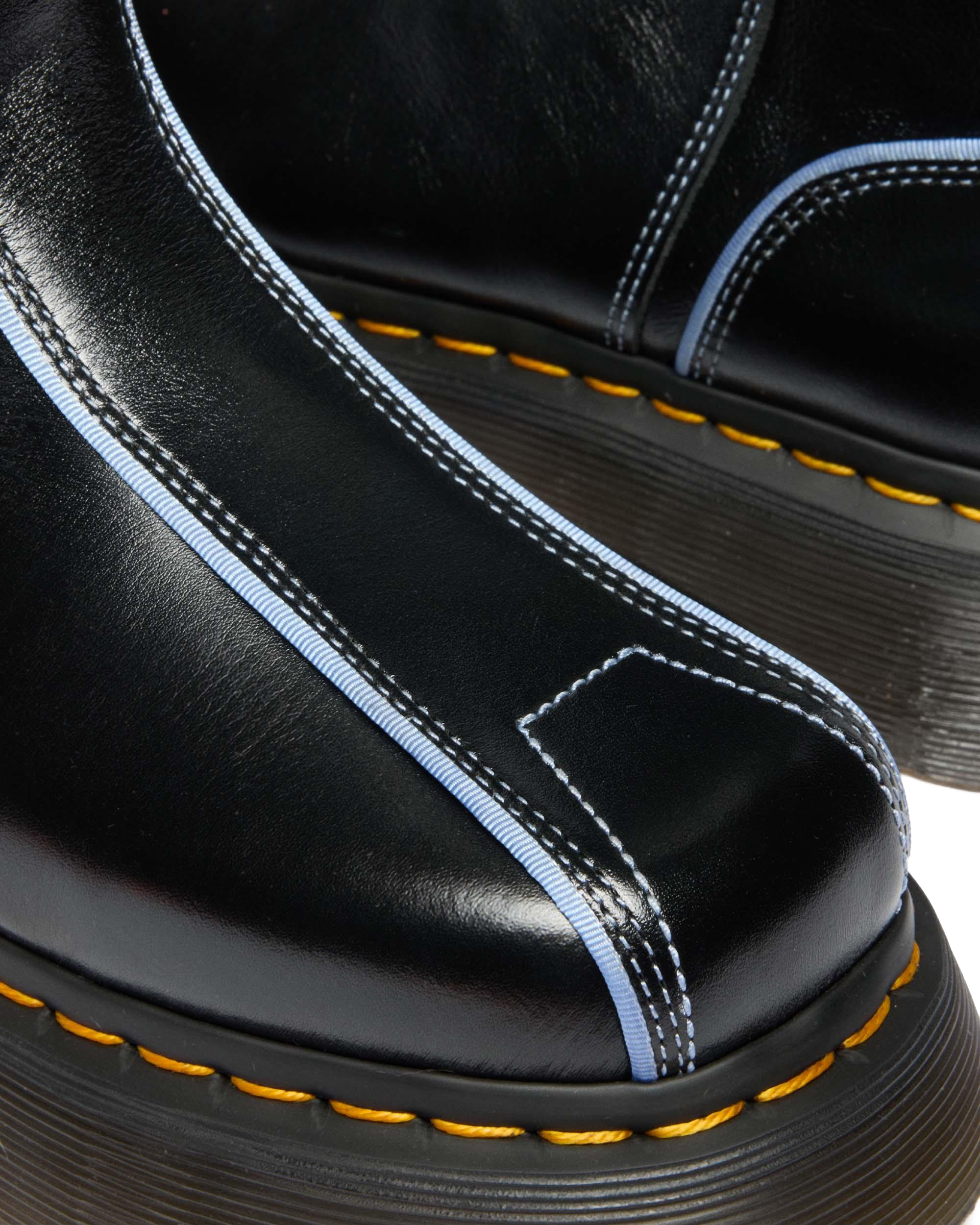 Женские ботинки Dr. Martens Buzz Hi Gloss Leather, цвет: Чёрный — фото 2
