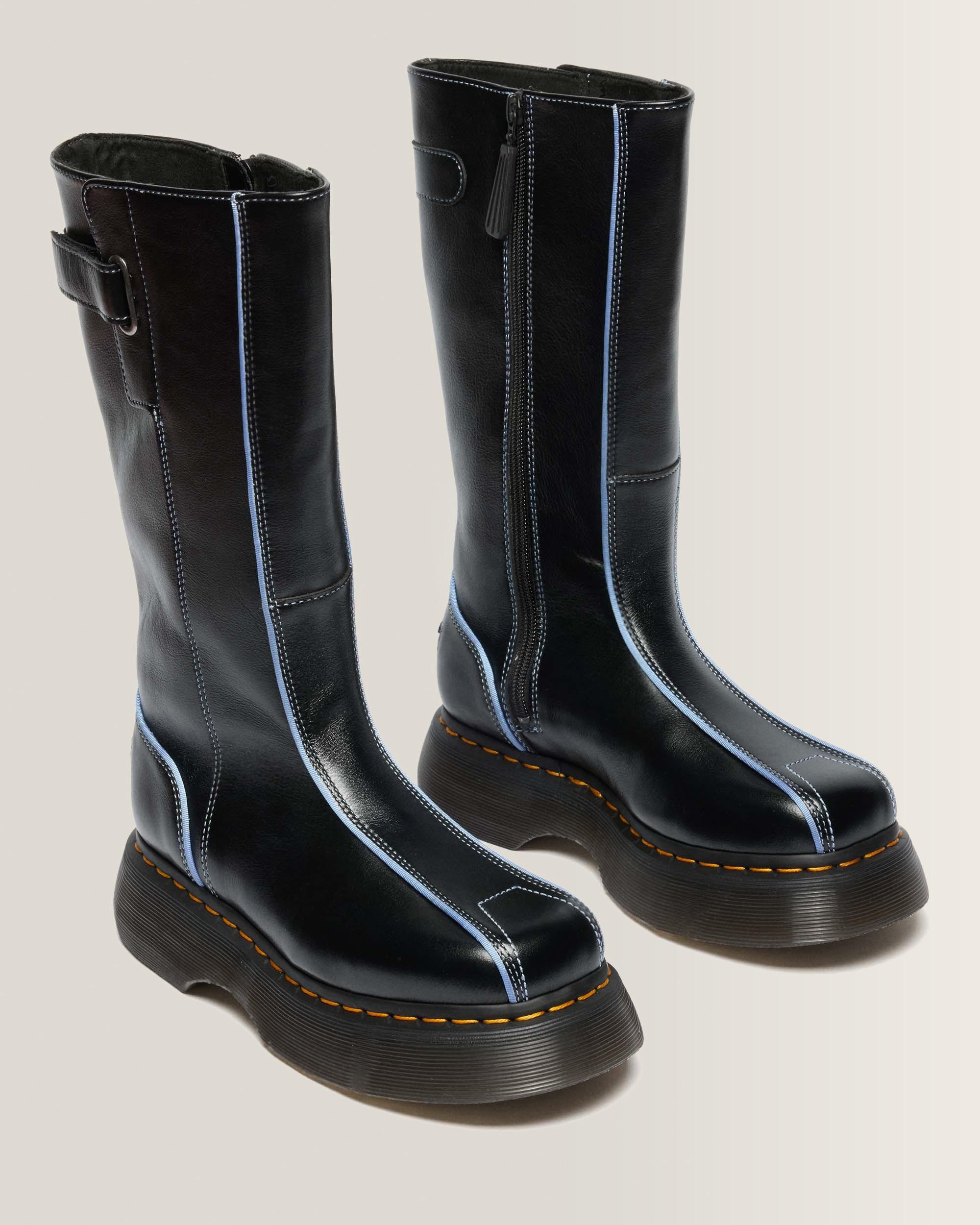 Buzz Hi Gloss Leather Boots