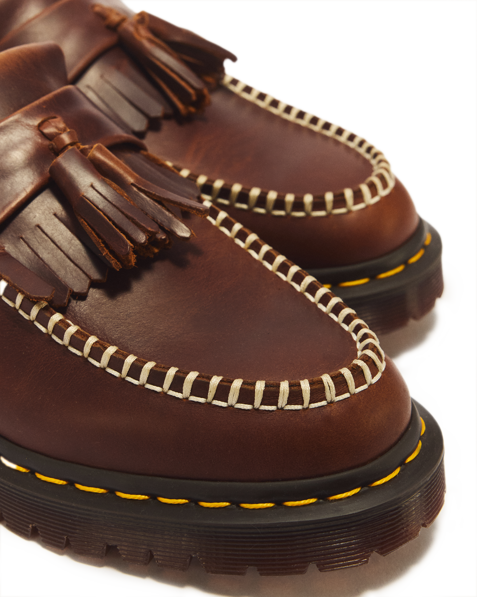 Adrian Orleans Leather Tassel Loafers