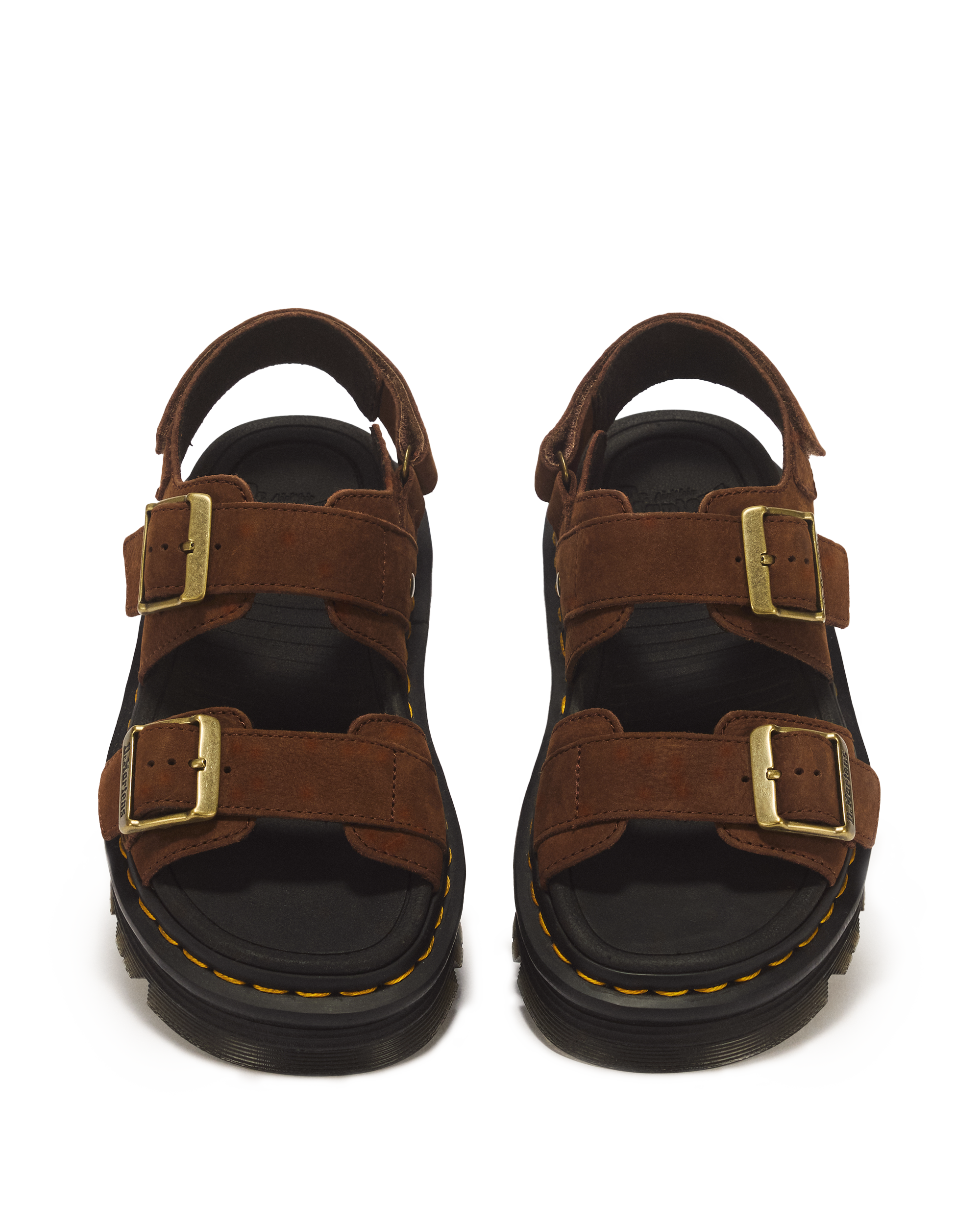 Zebzag Nubuck Platform Sandals