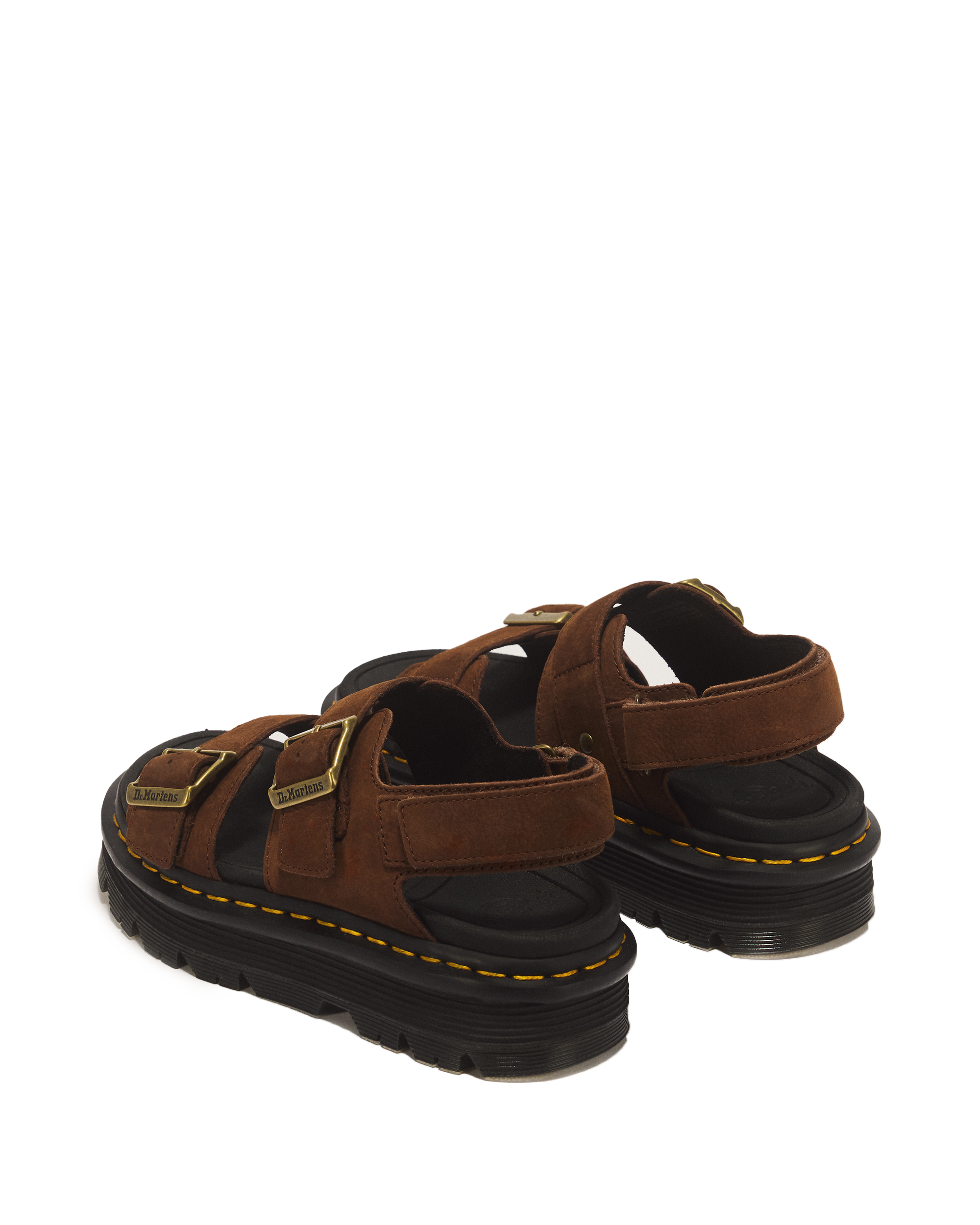 Zebzag Nubuck Platform Sandals