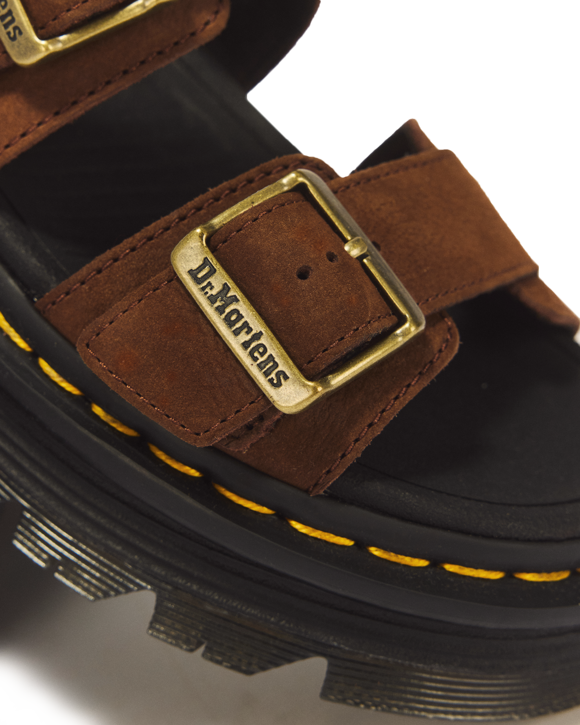 Zebzag Nubuck Platform Sandals