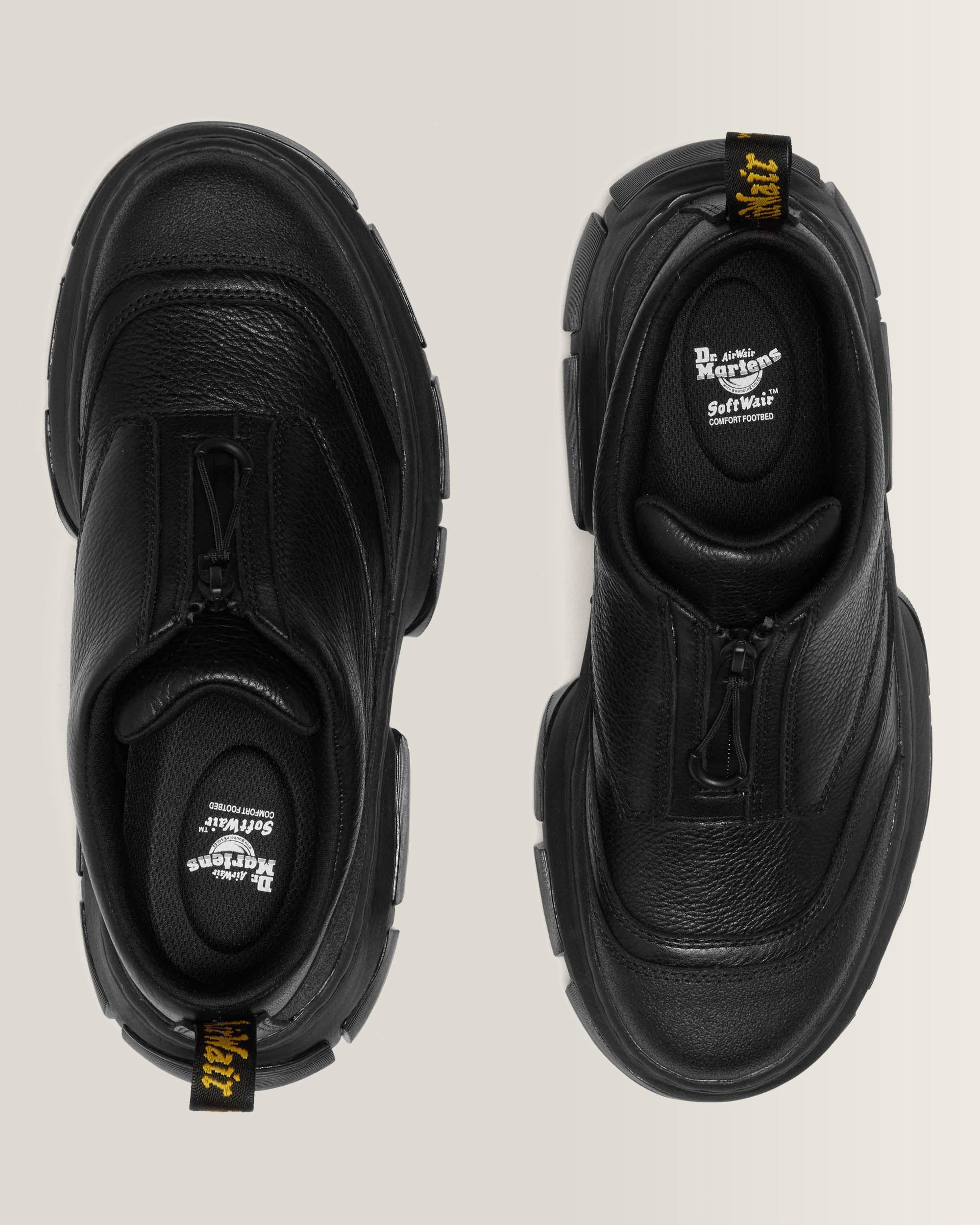 DMXL Zip Leder Schuhe