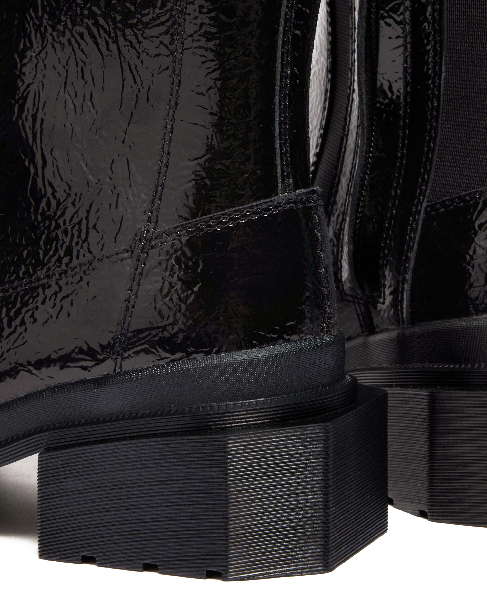 Maybole Hi Square Toe Patent Chelsea Boots product image