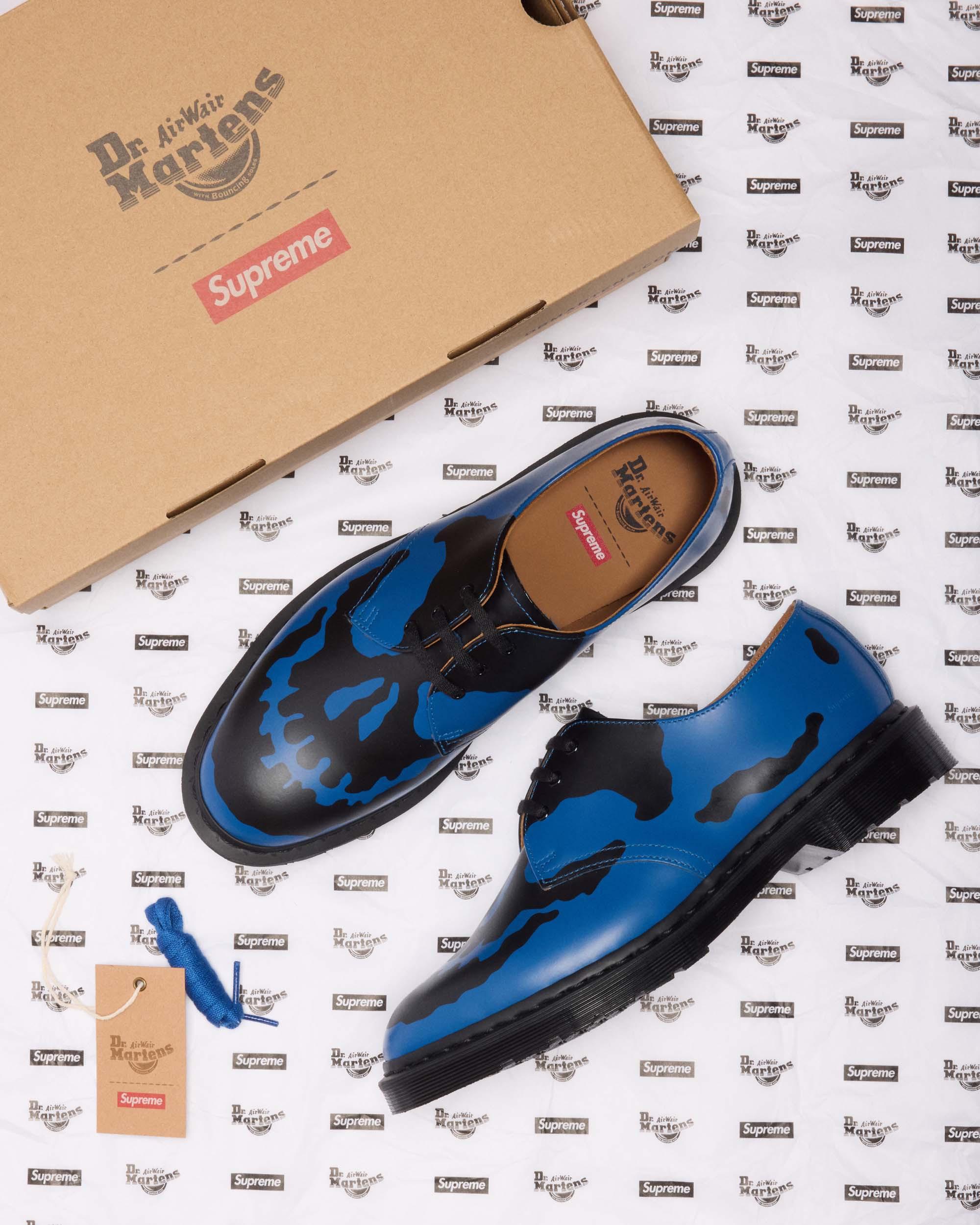 1461 Supreme in Blue+Black | Dr. Martens™
