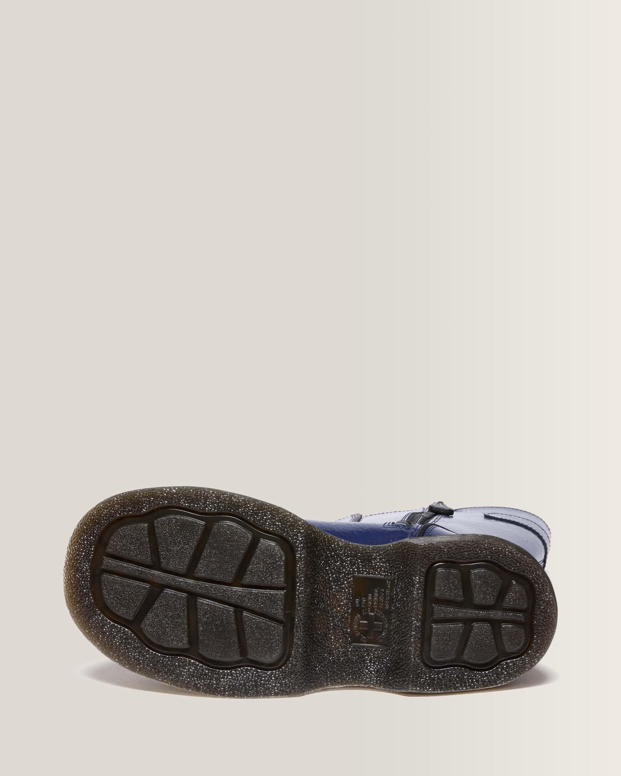 Boots Buzz Hi en cuir Distressed Patent
