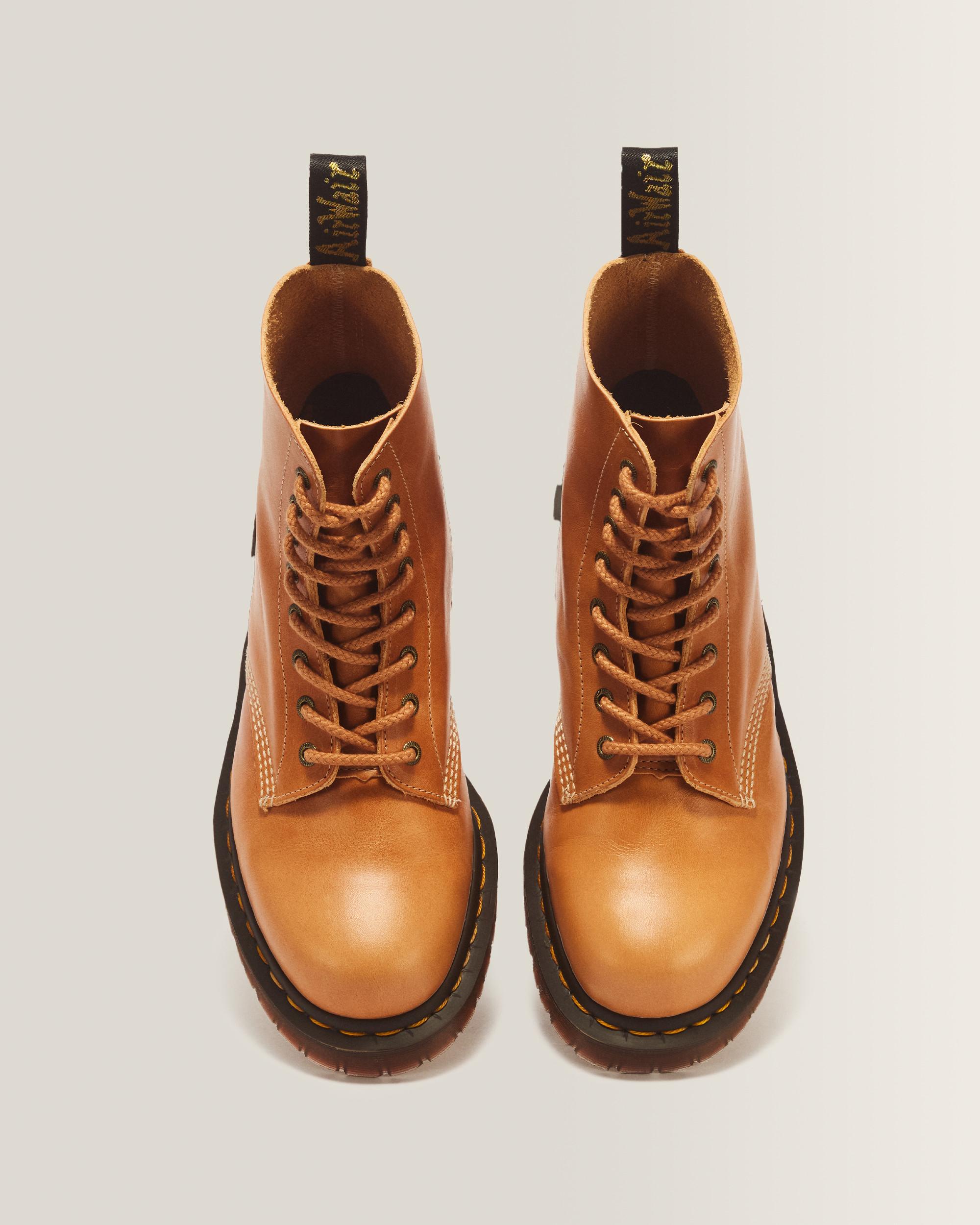 1460 Pascal 8 Eye Boot Veg Tan Luxe in VEG TAN | Dr. Martens™