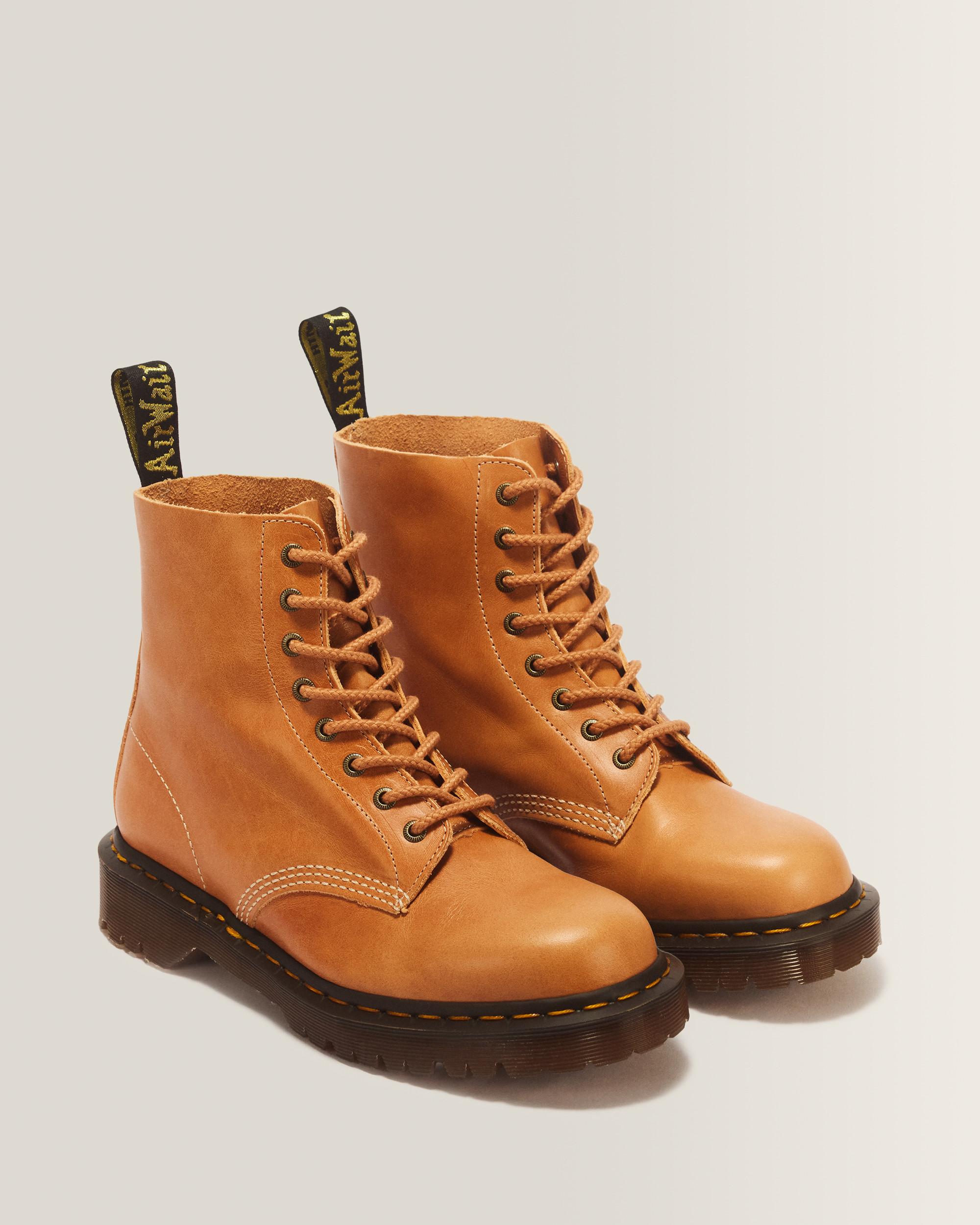 1460 Pascal 8 Eye Boot Veg Tan Luxe in VEG TAN | Dr. Martens™