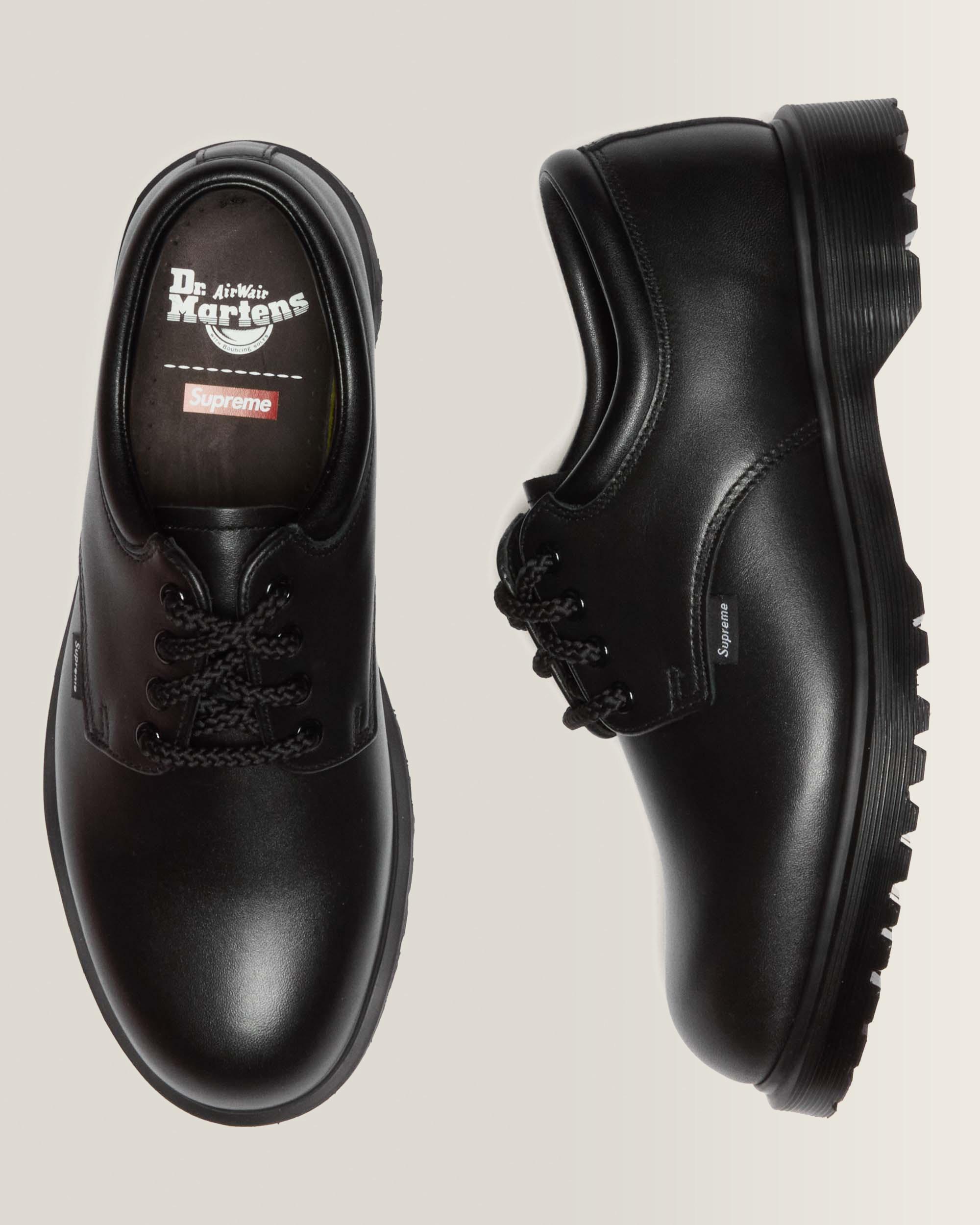 SUPREME POSTAL SHOES in BLACK | Dr. Martens™