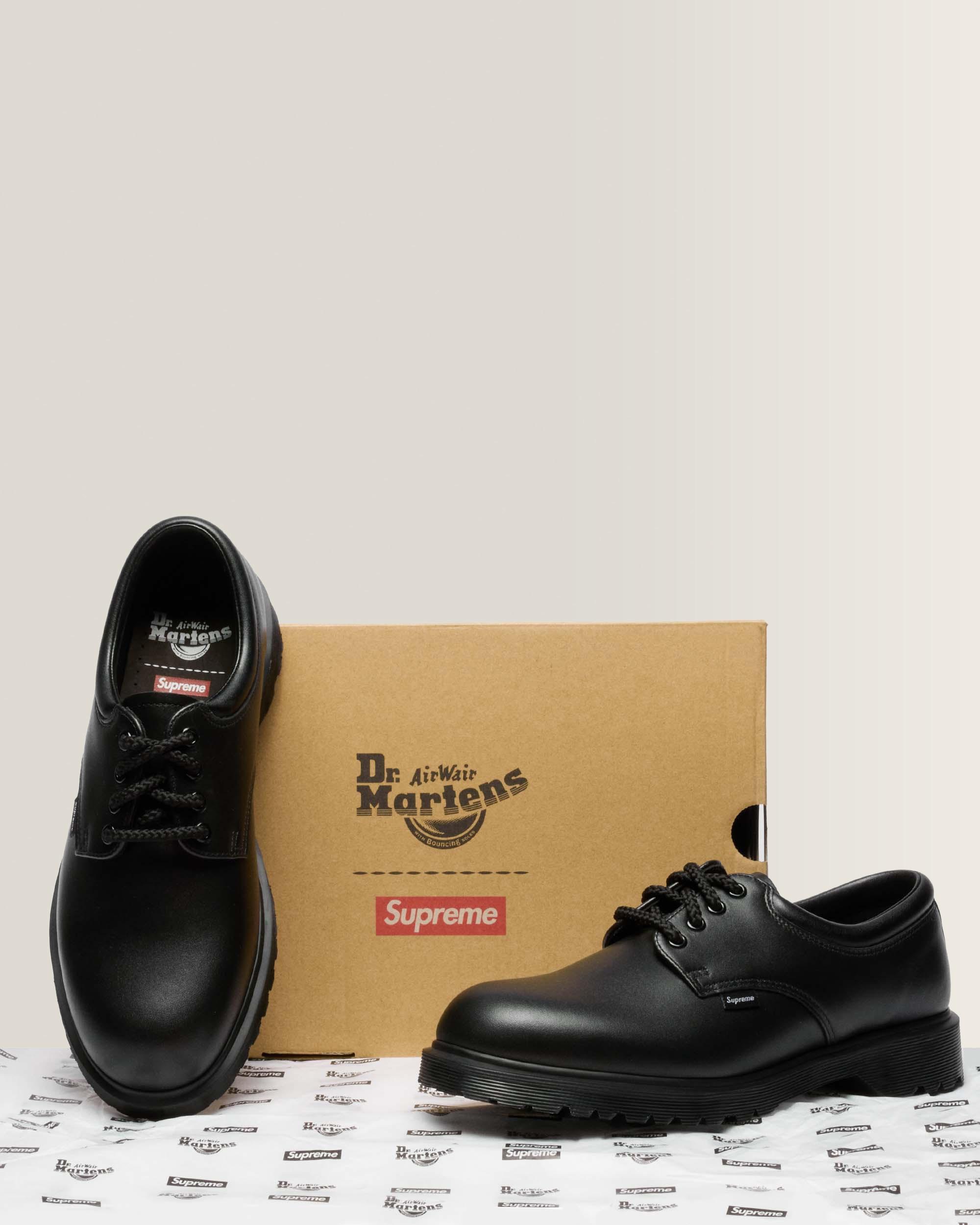 さ*様 Supreme Dr.Martens Postal Shoe Black SUPREME POSTAL SHOES in BLACK | Dr. Martens™