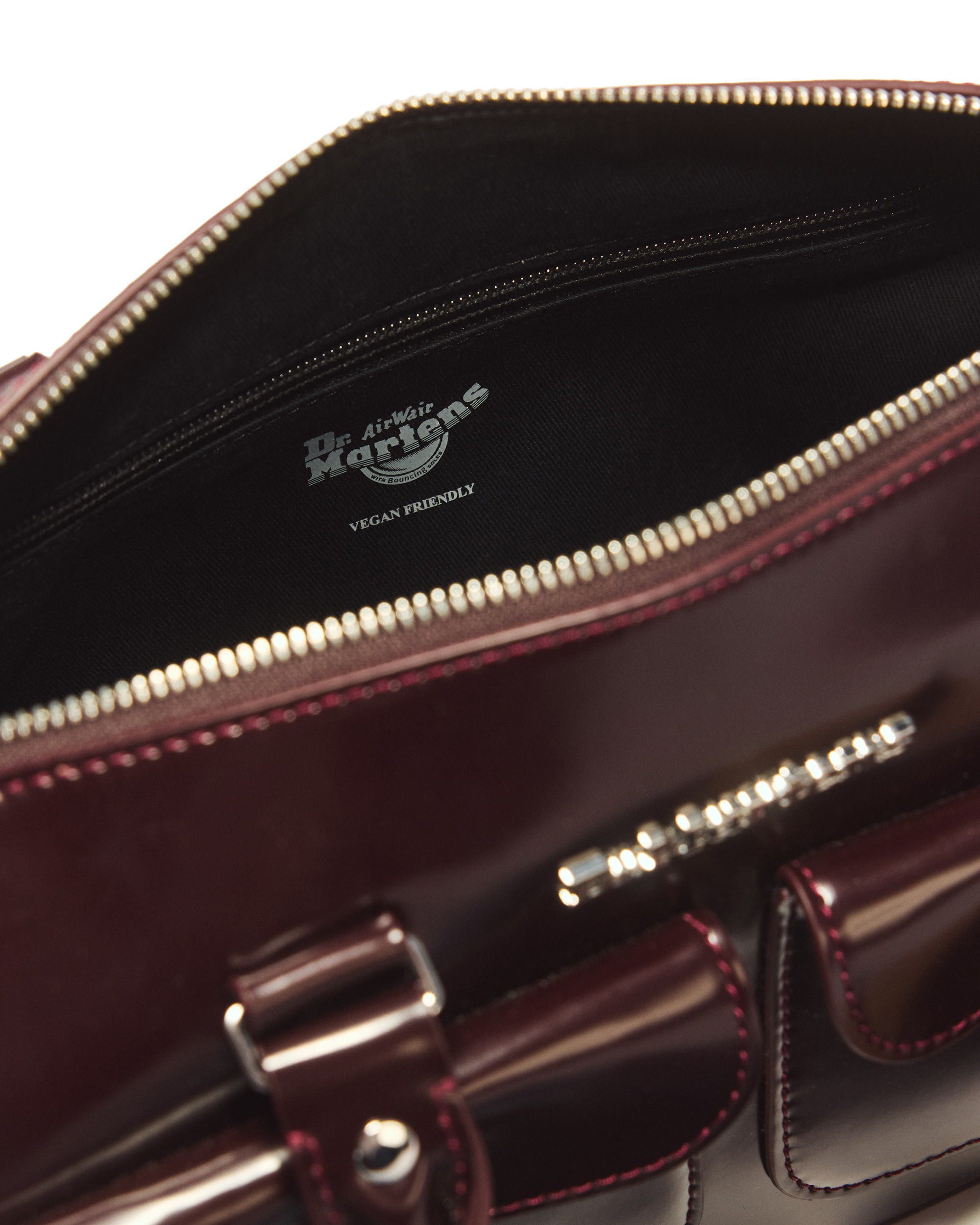 Bolso de piel Rub Off con asa superior Vegano