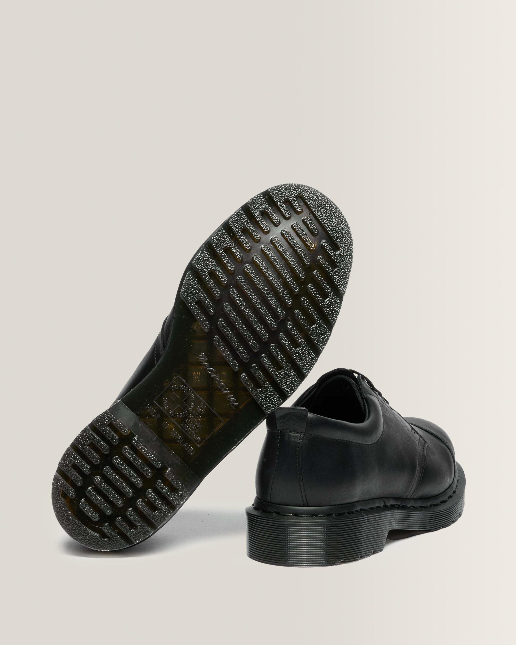 1461 MHL 3-Eye Leather Shoes in BLACK | Dr. Martens™