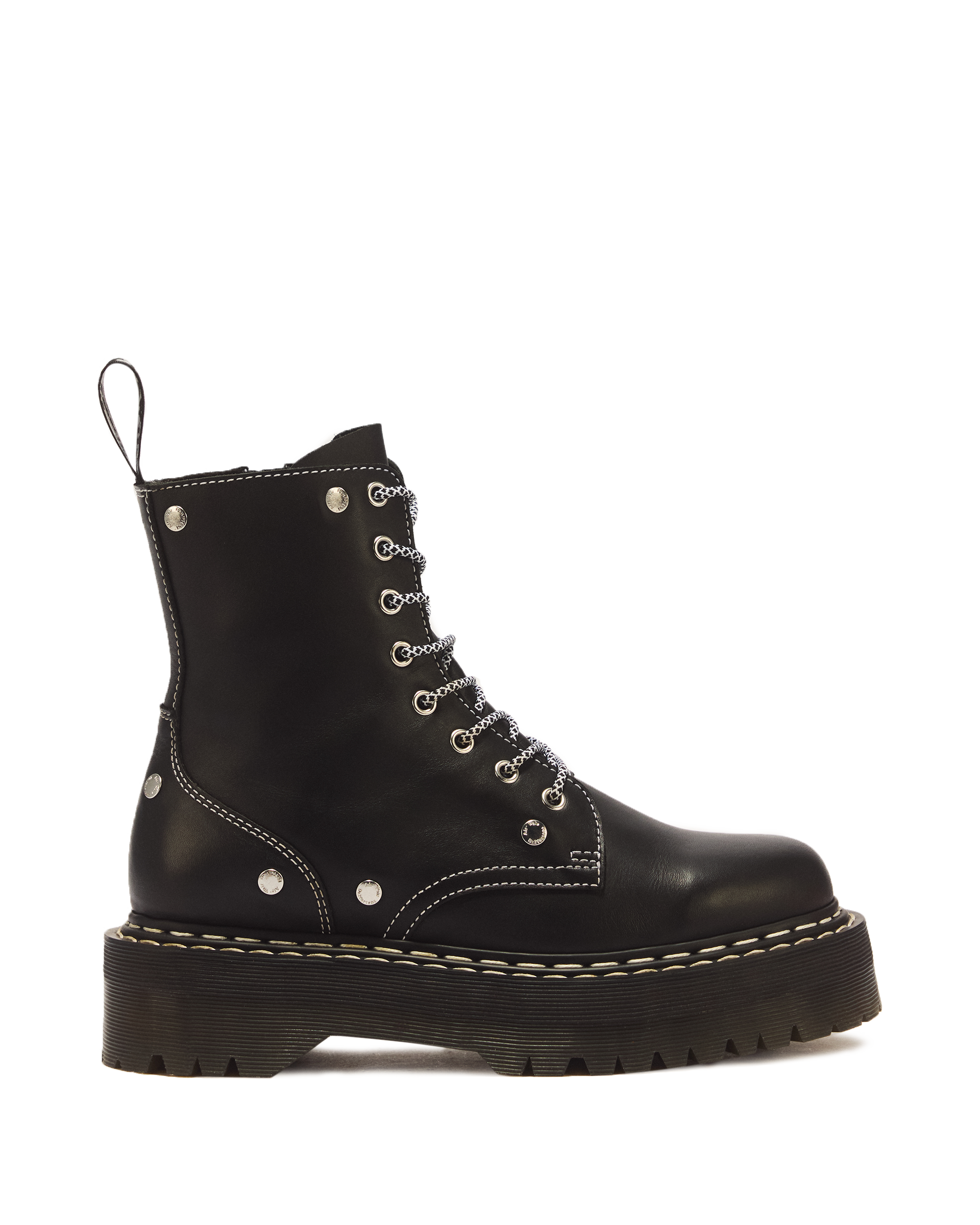 Jadon Monochrome Sendal Leather Platform Boots in BLACK | Dr. Martens™