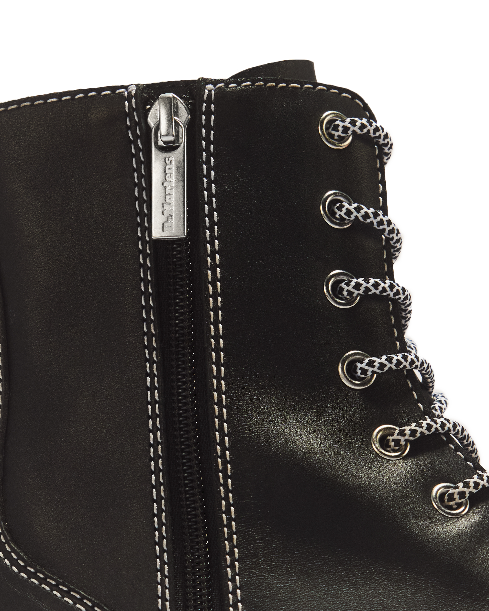 Jadon Monochrome Sendal Leather Platform Boots