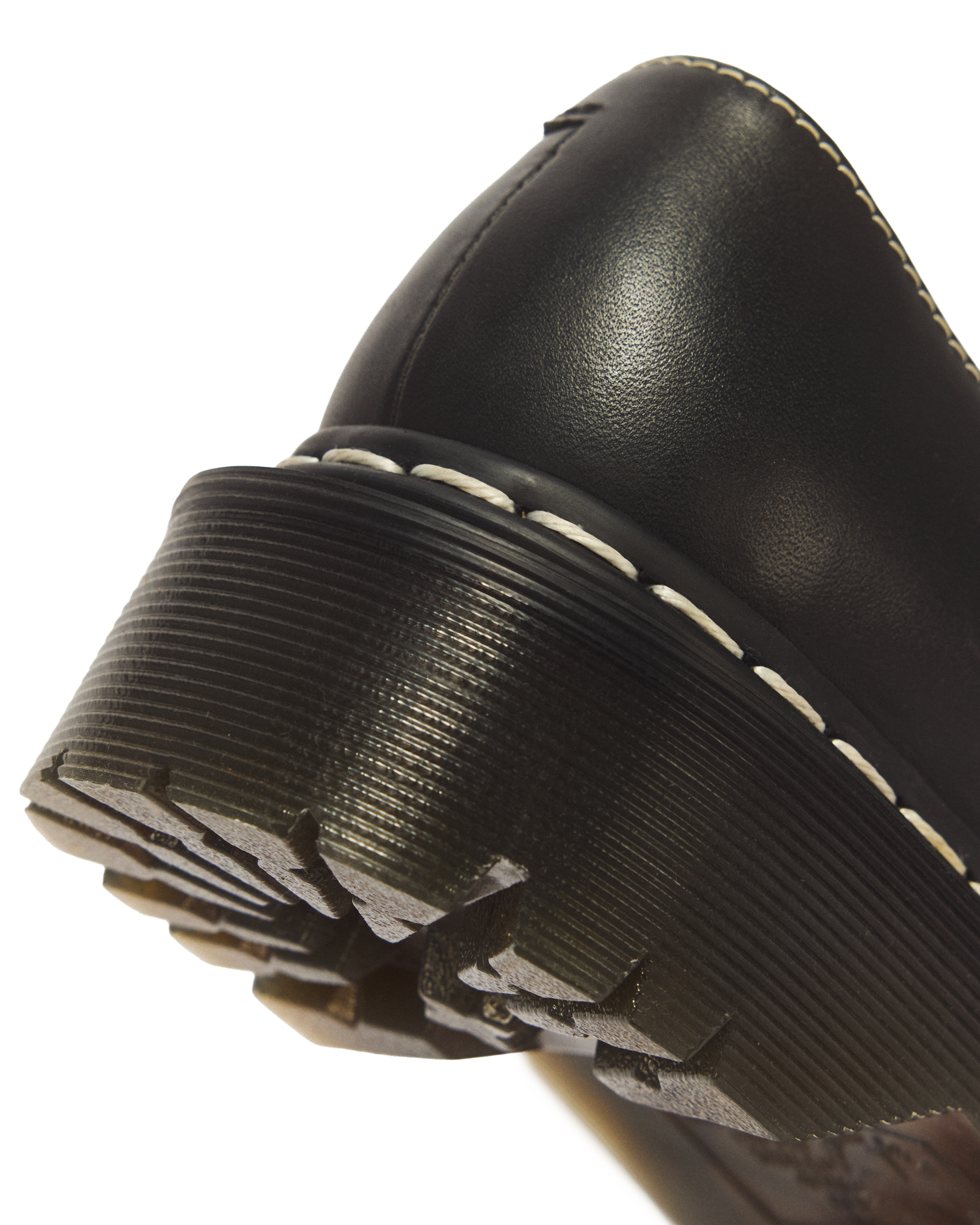 Mary Jane Bex Double Stitch Leather Shoes in BLACK | Dr. Martens™