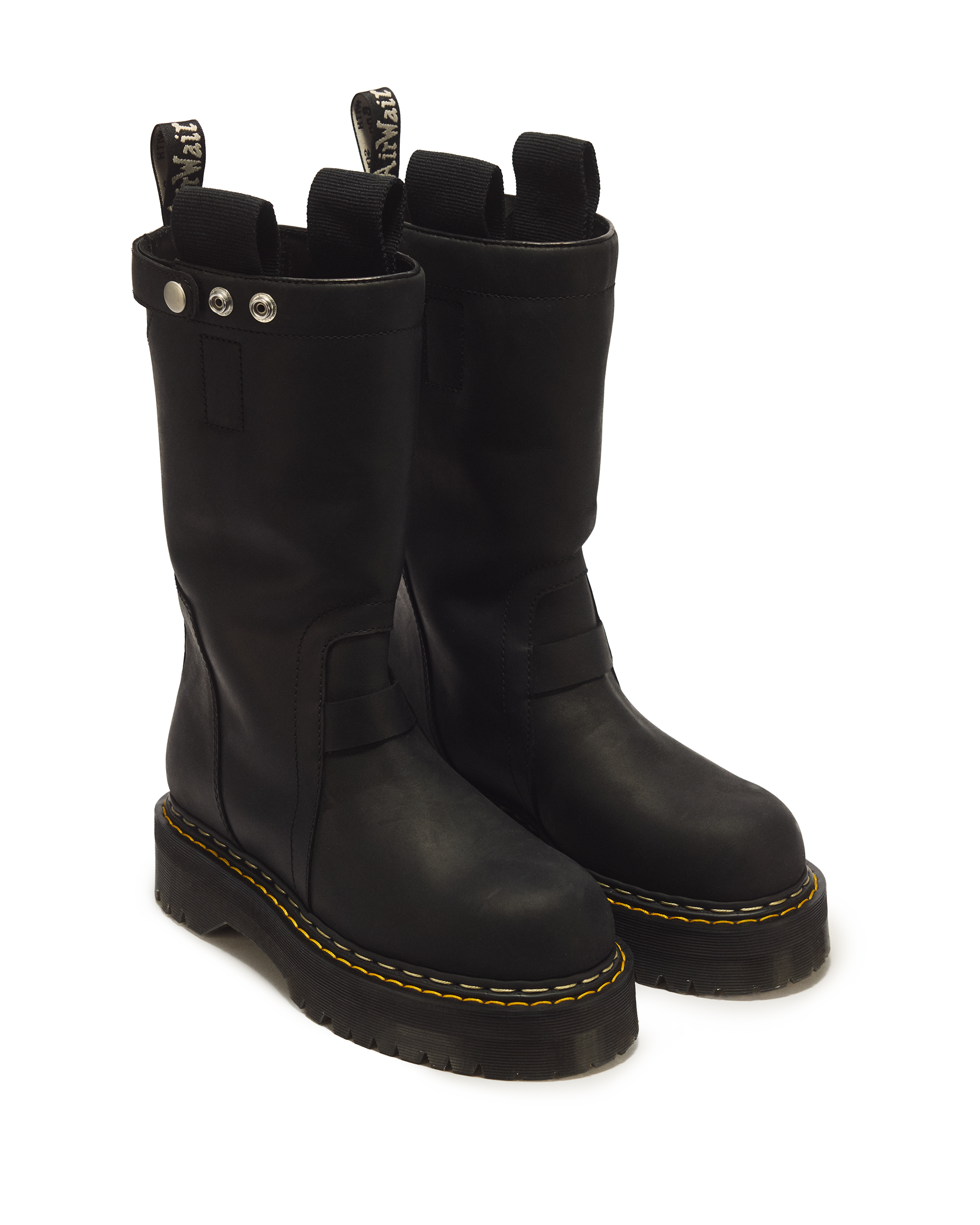 Dr. Martens Rick Owens ブーツ RICK OWENS PULL ON BOOTS in BLACK | Dr. Martens™