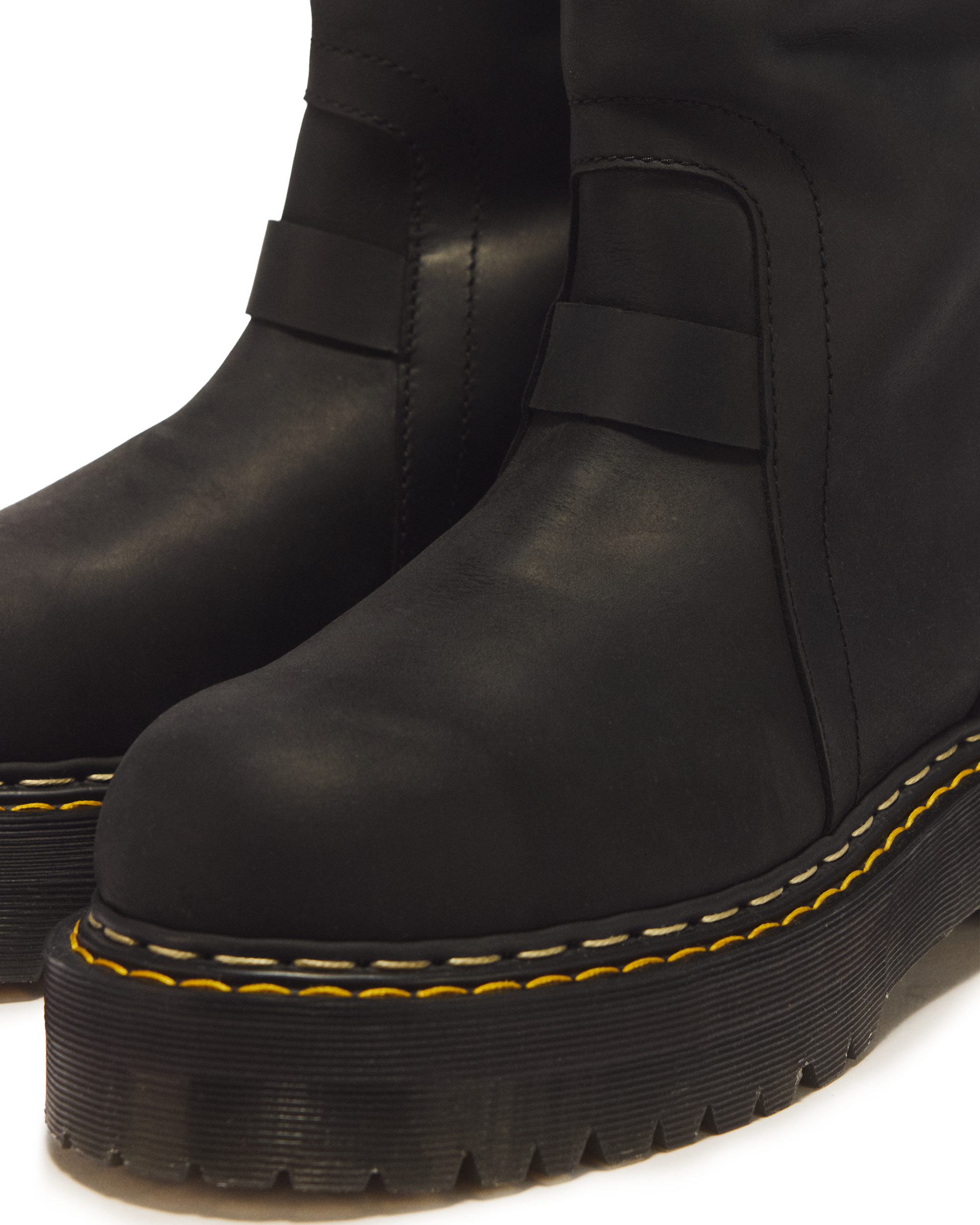 RICK OWENS PULL ON BOOTS in BLACK | Dr. Martens™