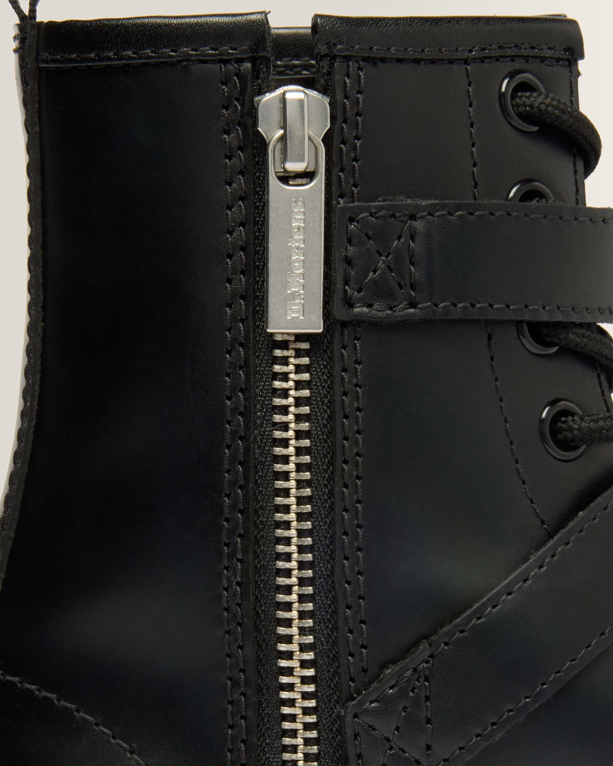 1460 Bex Western Buckle Leder Stiefel