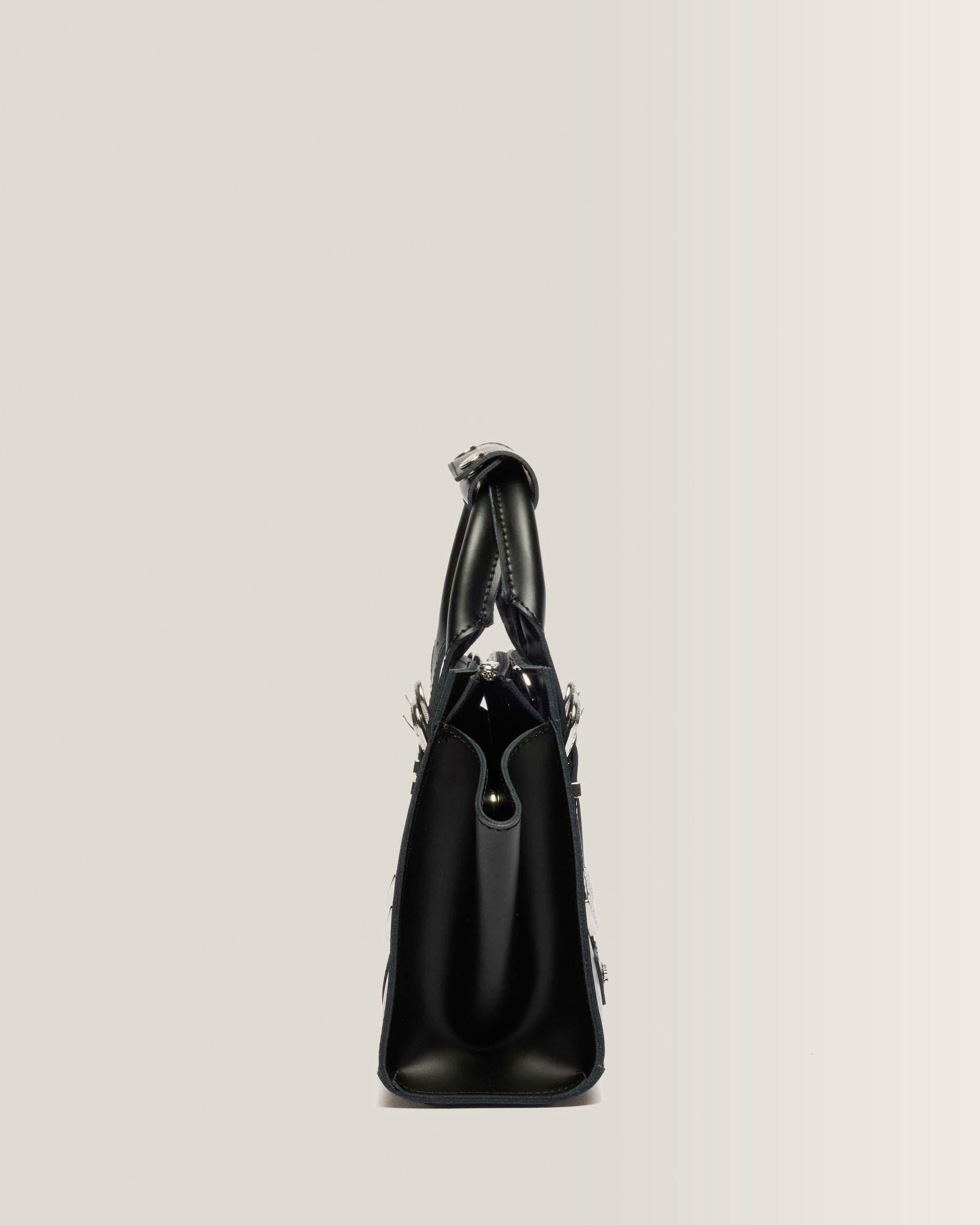 Small Kiev Leather Tote Bag in Black | Dr. Martens™