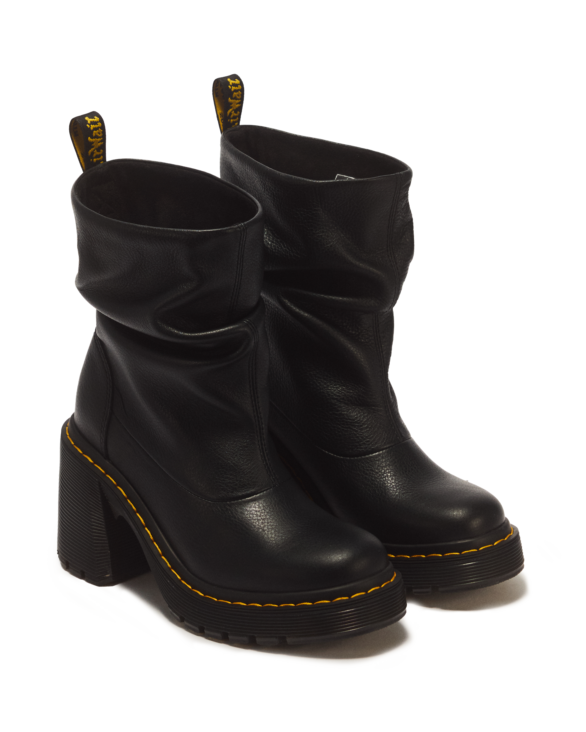 Kasey Lo Virginia Leather Heeled Boots