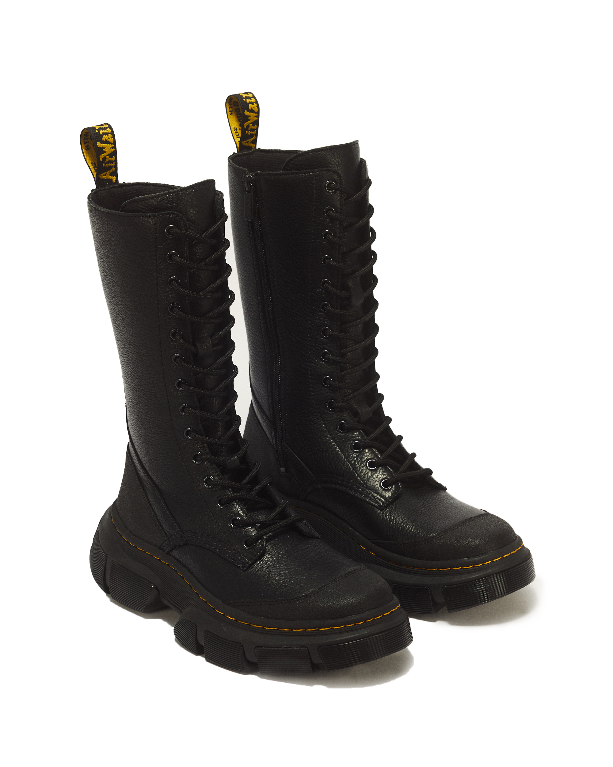 DMXL 14-Ösen Lunar Leder Stiefel