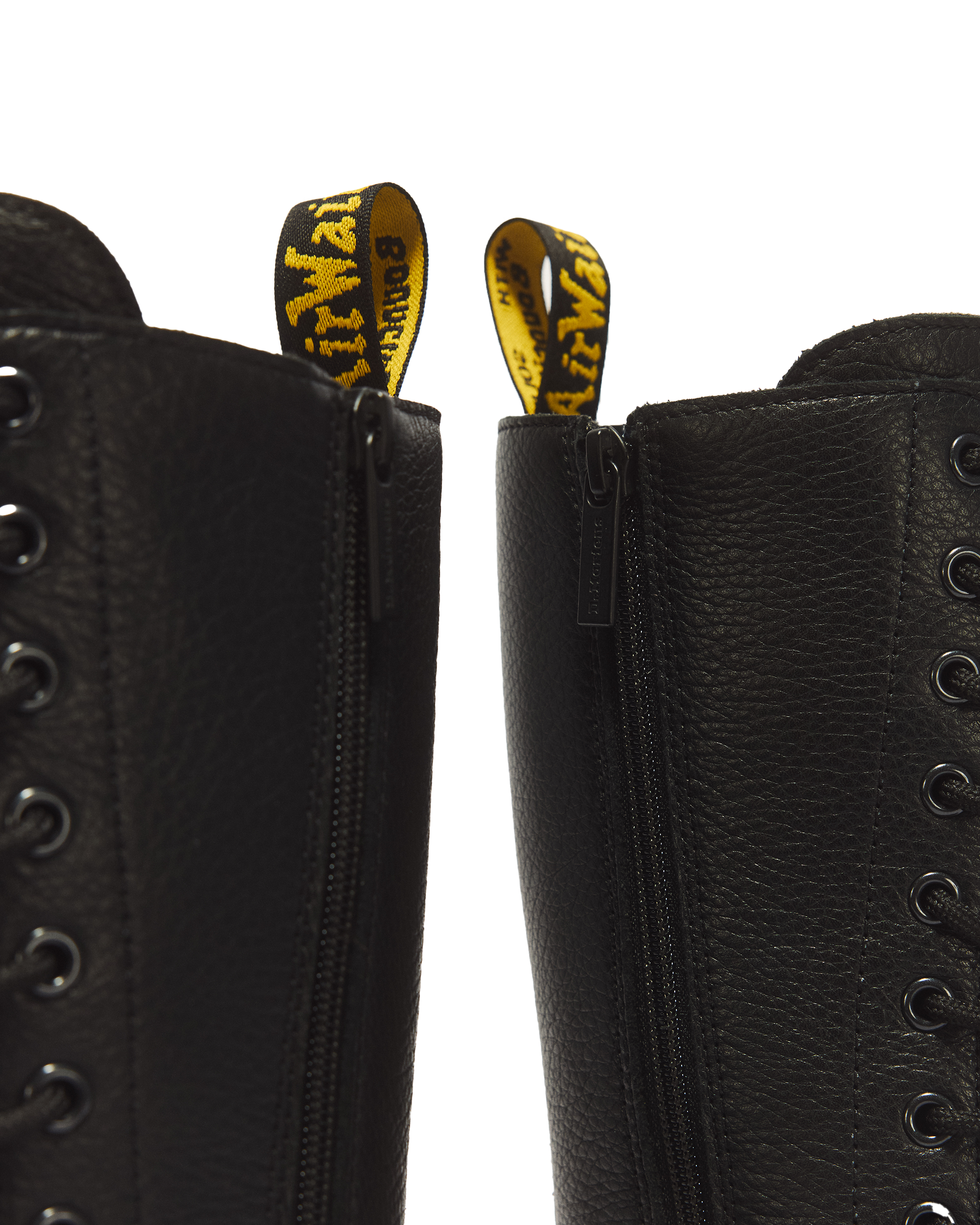 DMXL 14-Ösen Lunar Leder Stiefel