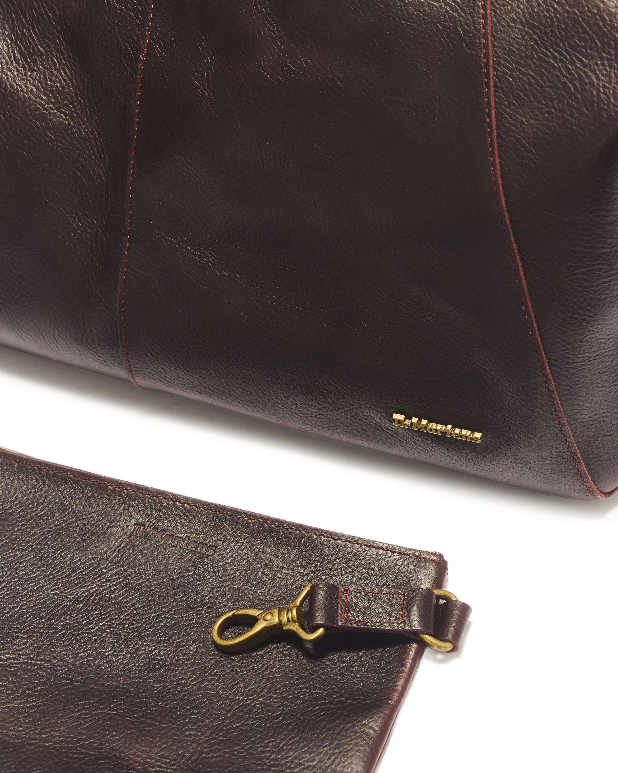 Maxi Overdrive Leather Tote Bag in SPICED BROWN | Dr. Martens™