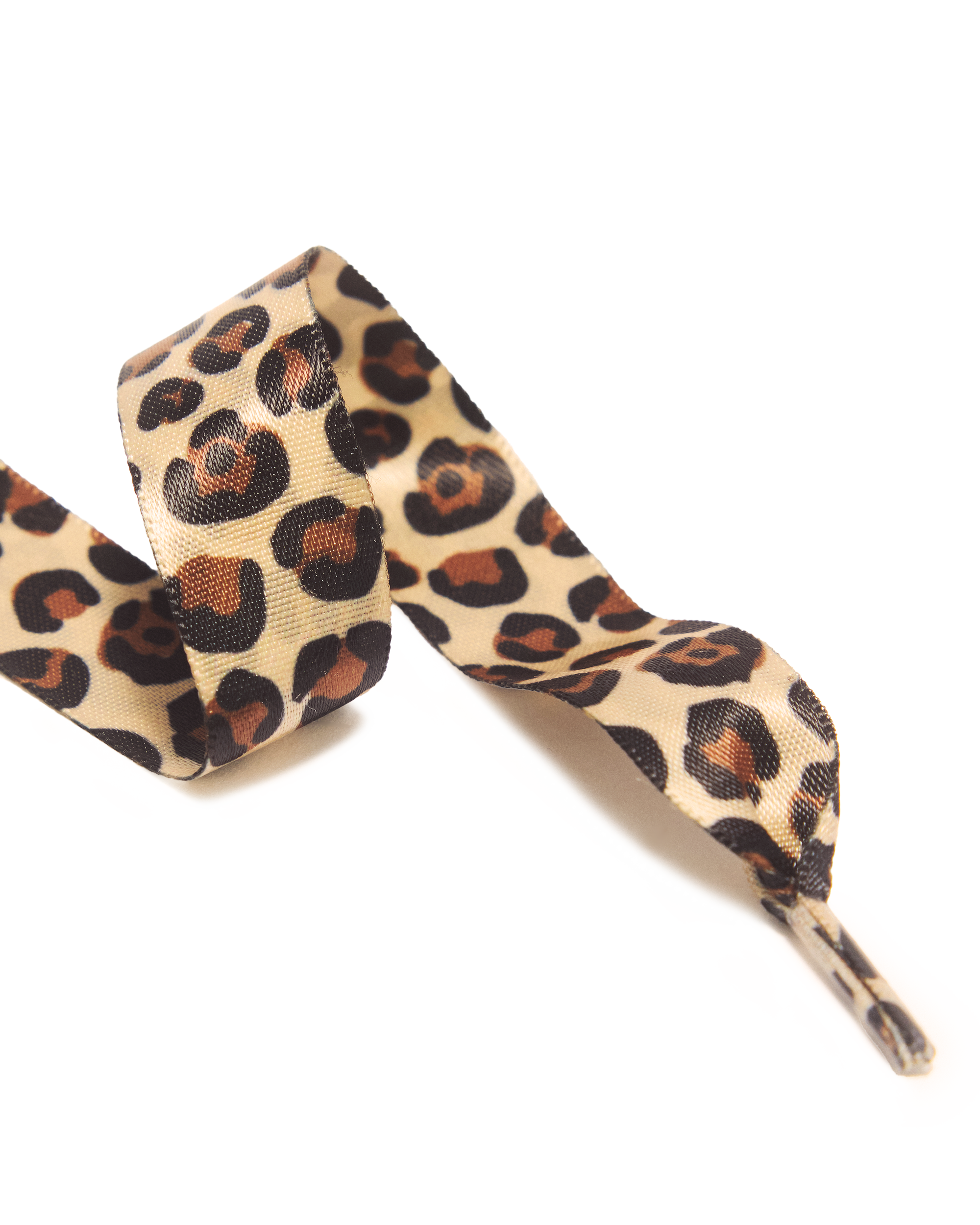 35 Inch Leopard Satin Laces product image