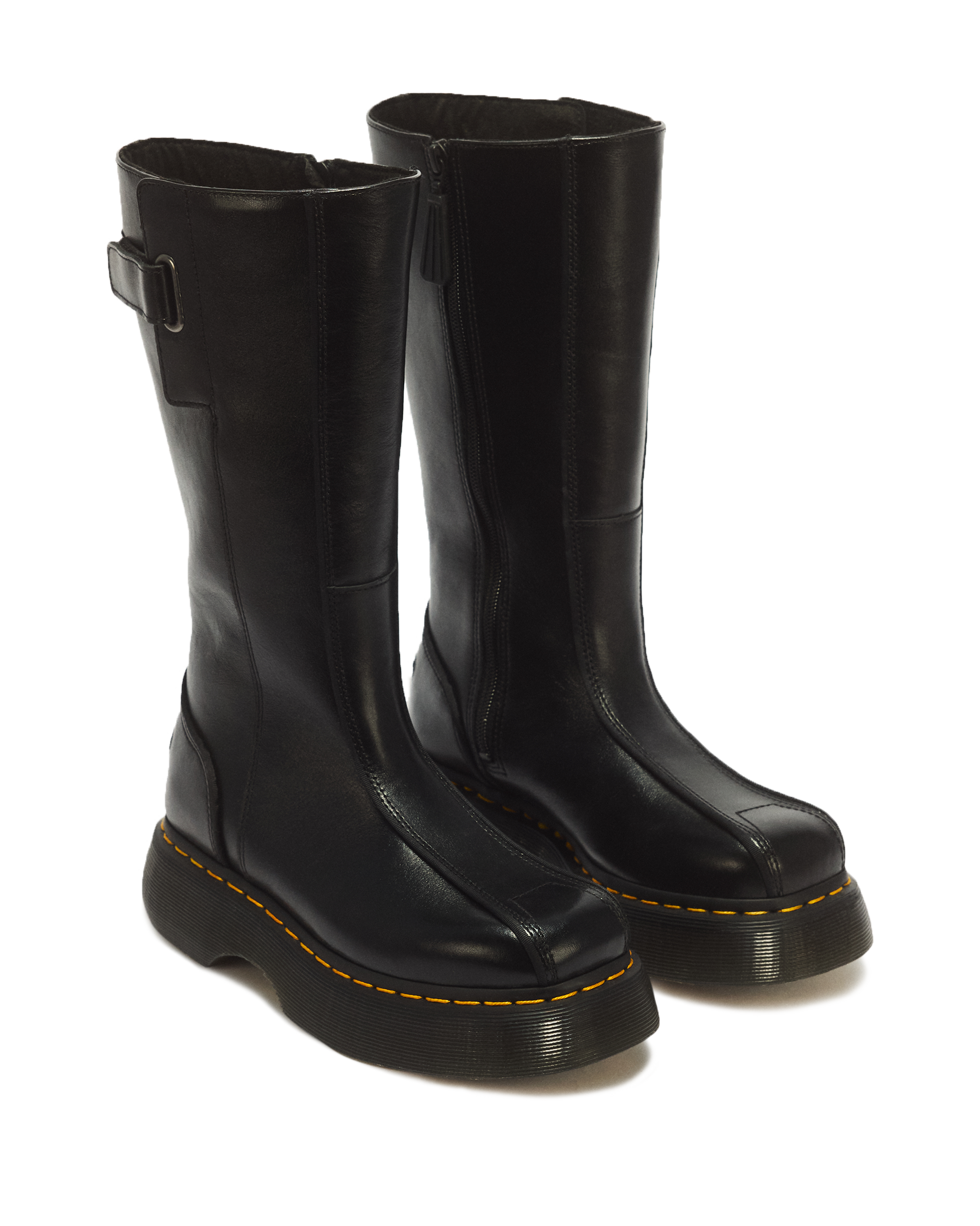 Buzz Hi Gloss Leather Boots