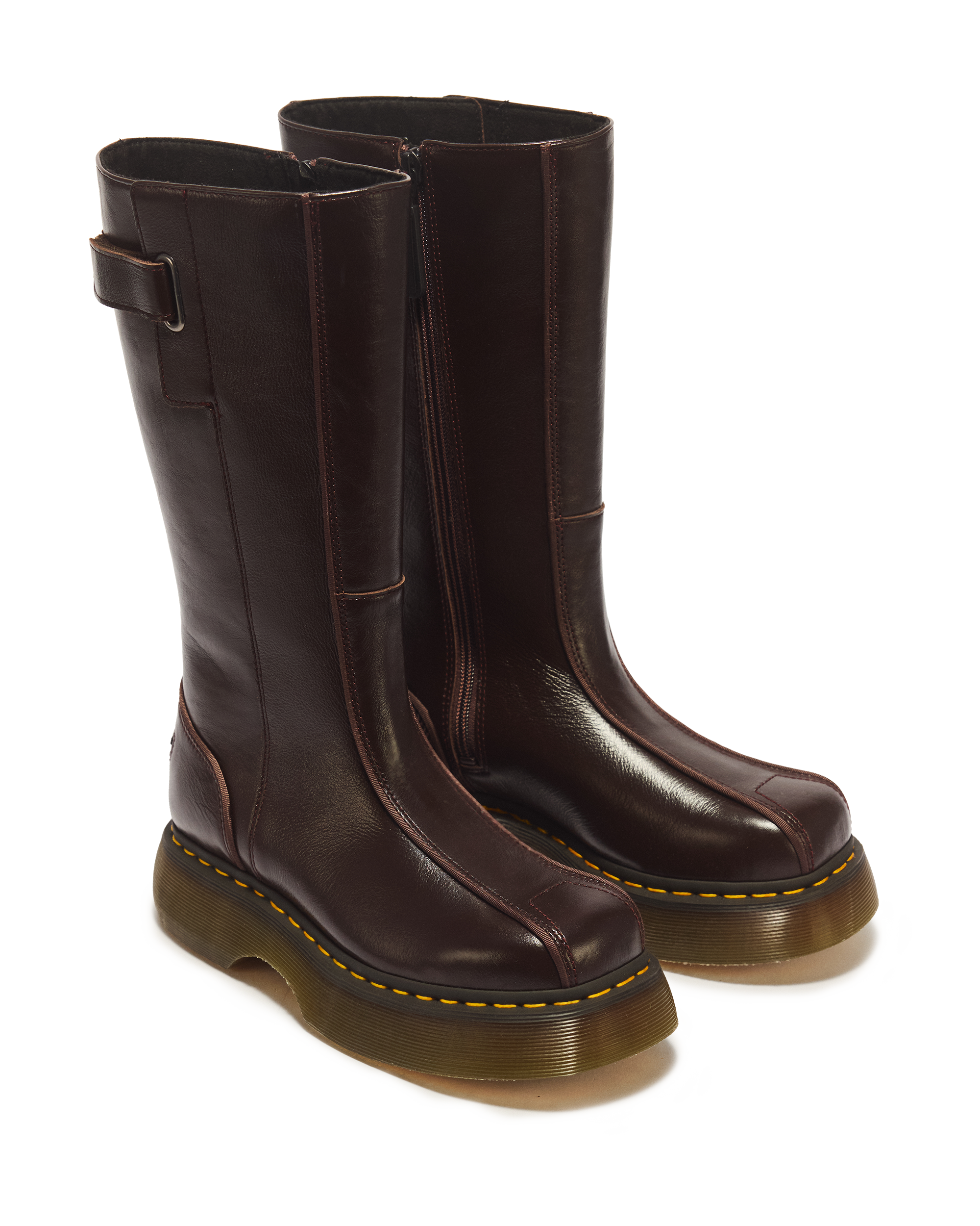Botas Buzz Hi de piel Gloss