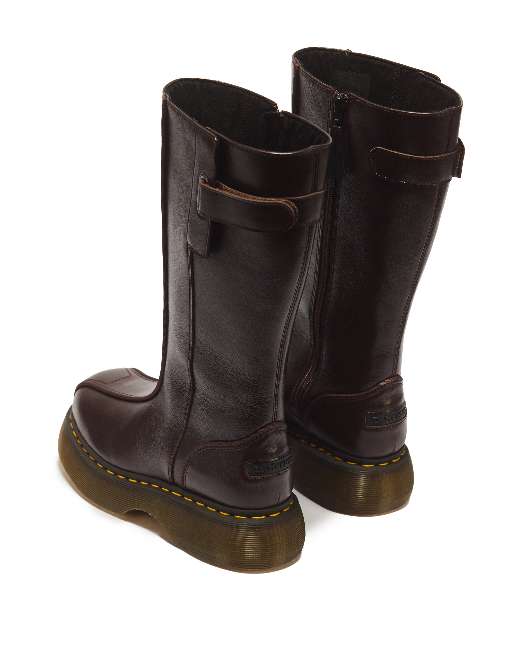 Botas Buzz Hi de piel Gloss