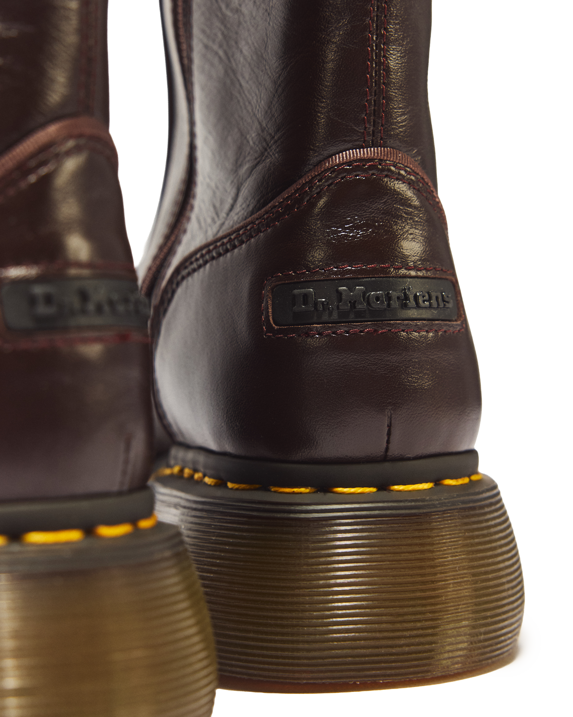 Botas Buzz Hi de piel Gloss
