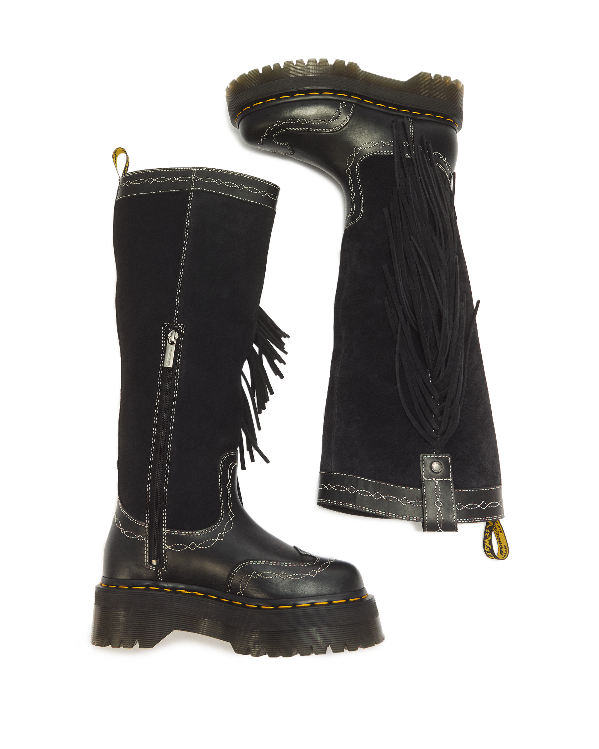 Desert Rodeo Quad Hi Leather & Suede Boots