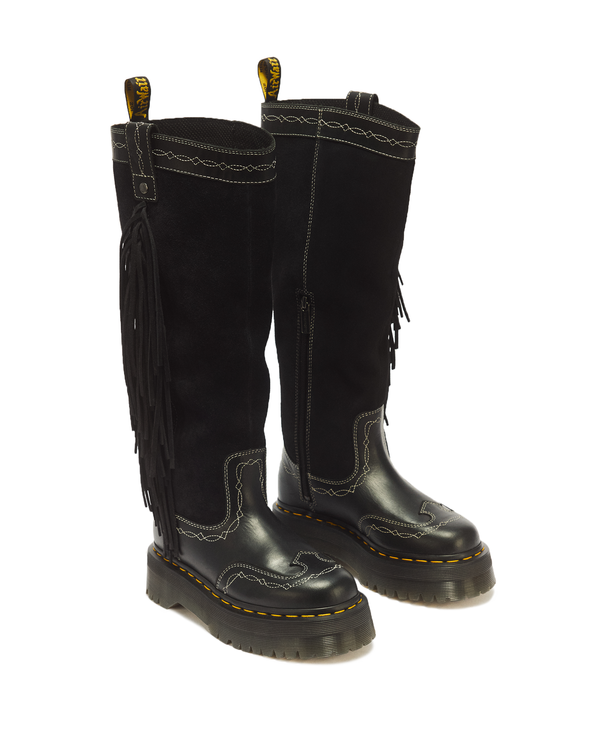 Desert Rodeo Quad Hi Leather & Suede Boots