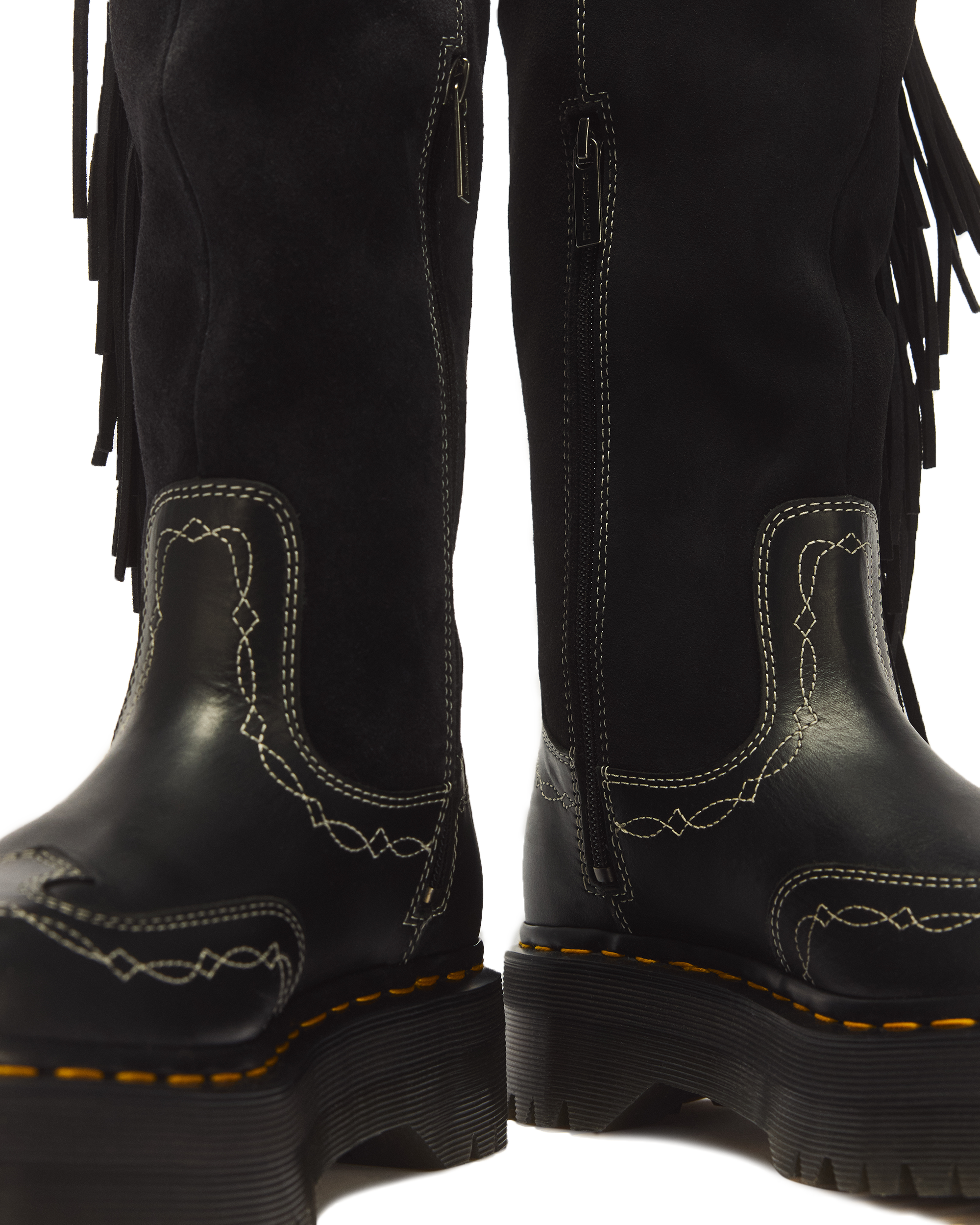 Desert Rodeo Quad Hi Leather & Suede Boots