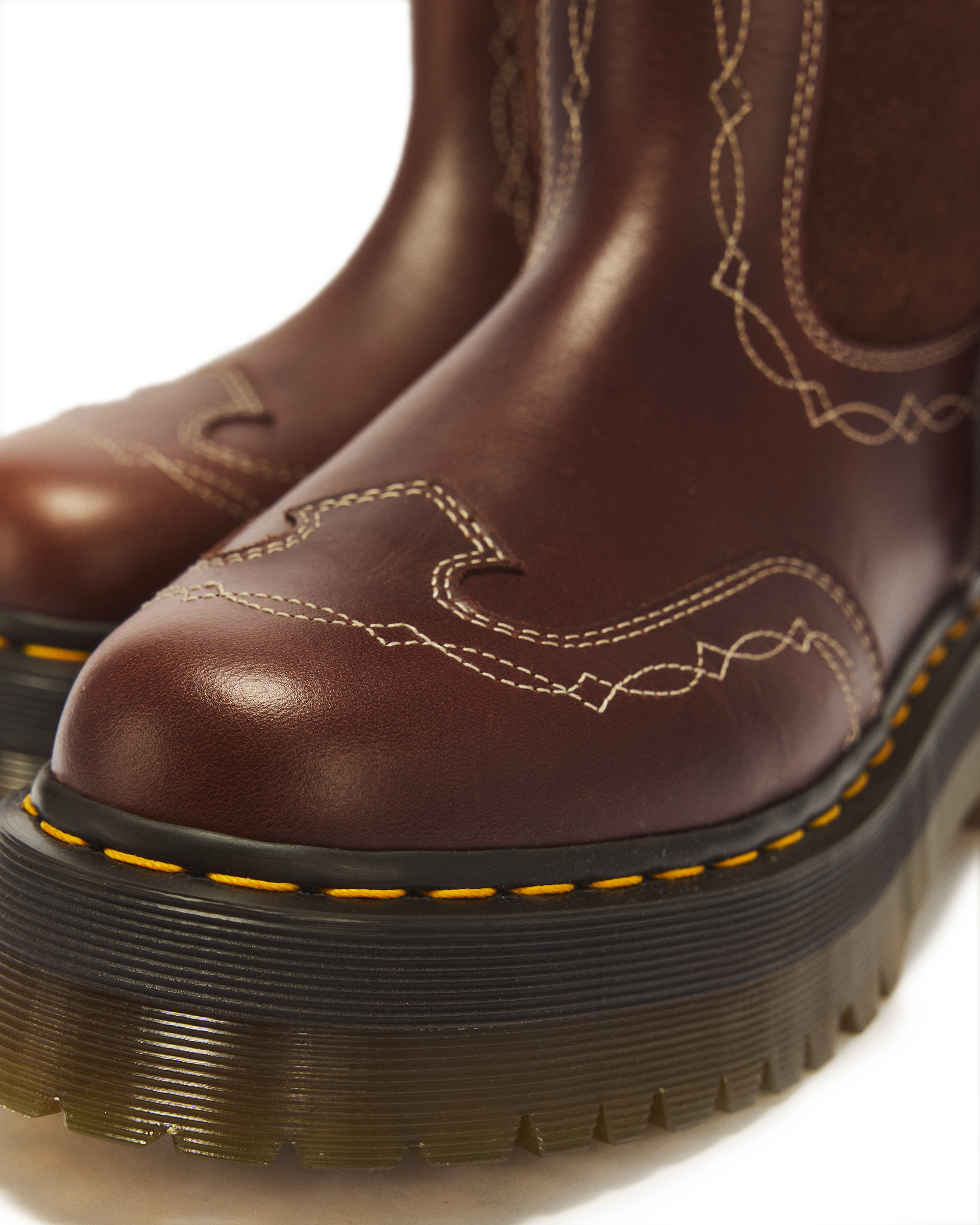 Desert Rodeo Quad Mid Leather & Suede Boots