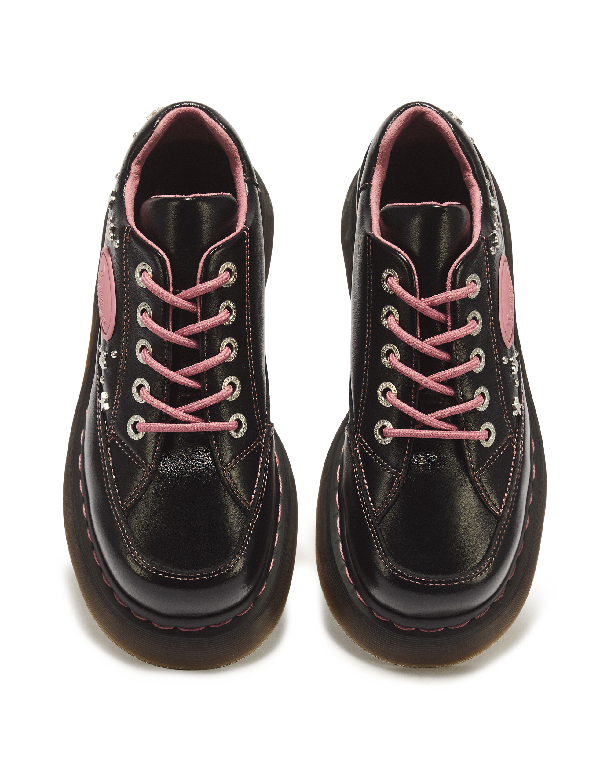 Buzz 5 Eye Hearts & Stars Leather Shoes