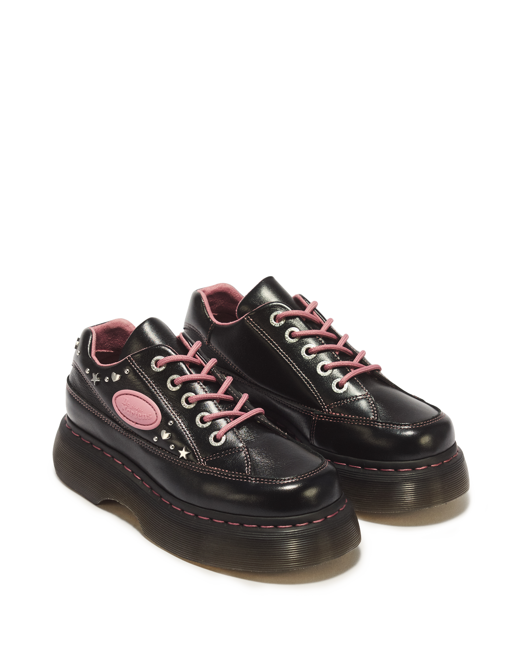 Buzz 5 Eye Hearts & Stars Leather Shoes