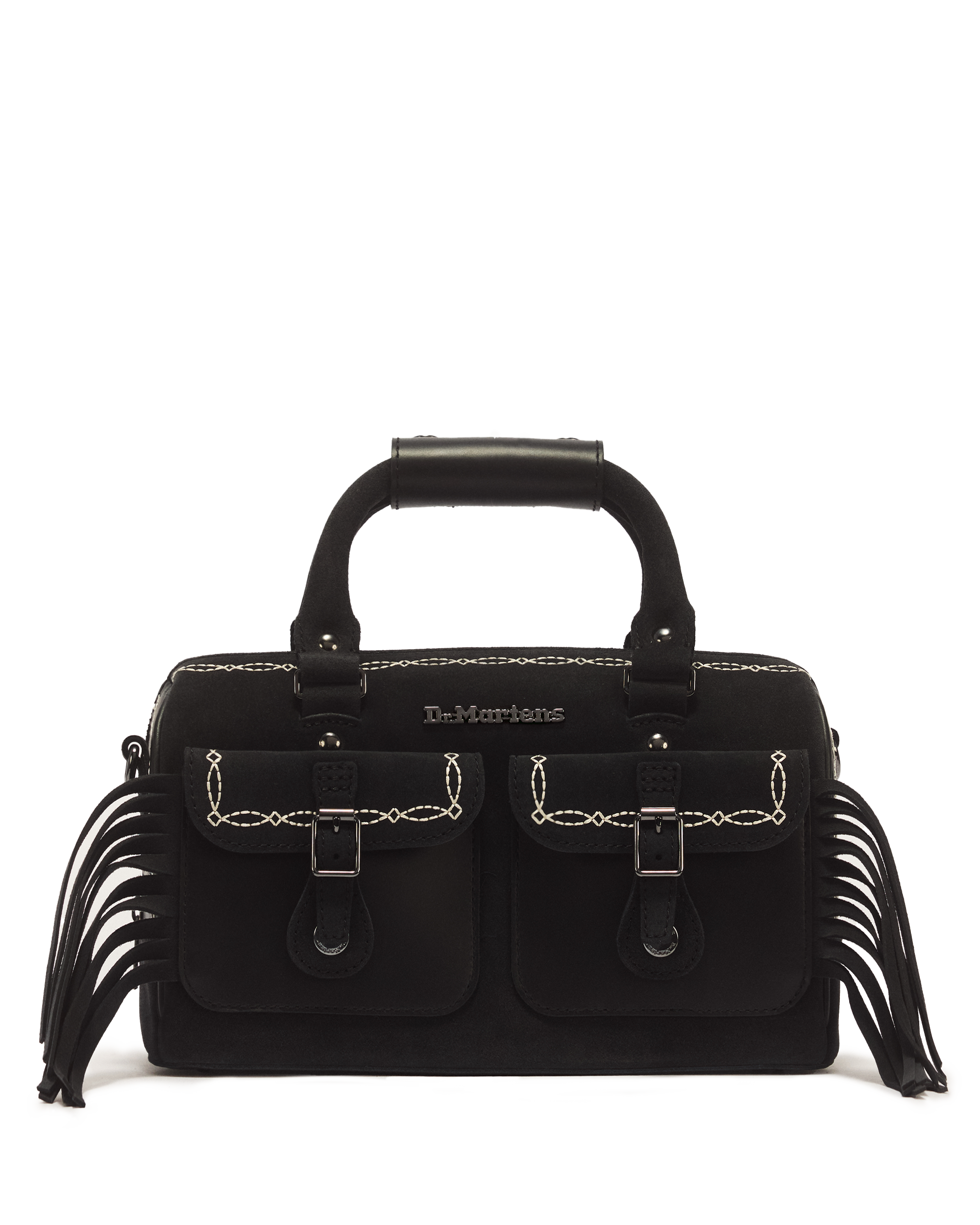 Top Handle Desert Rodeo Leather & Suede Bag