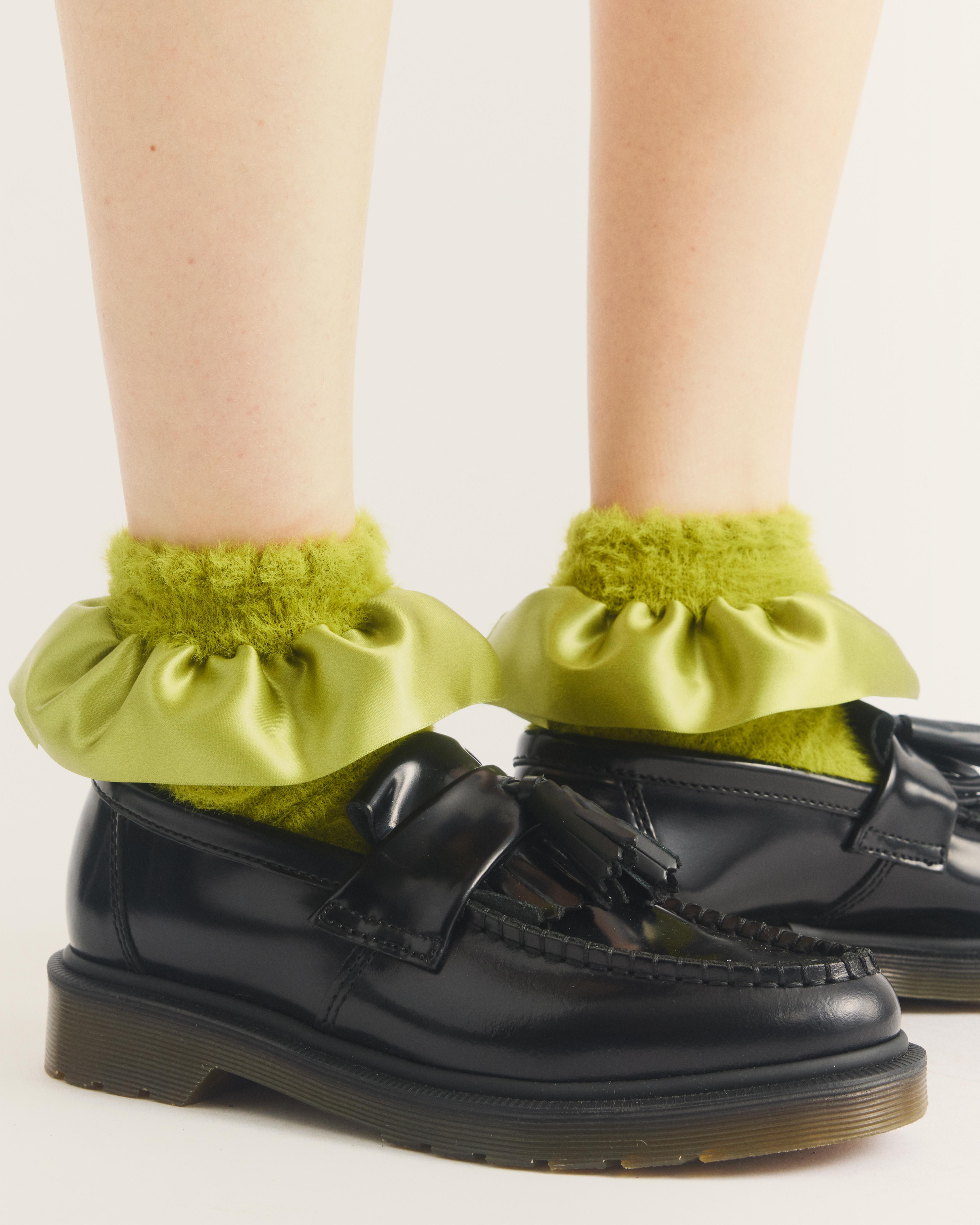 Satin Frill Fluffy Socks product image