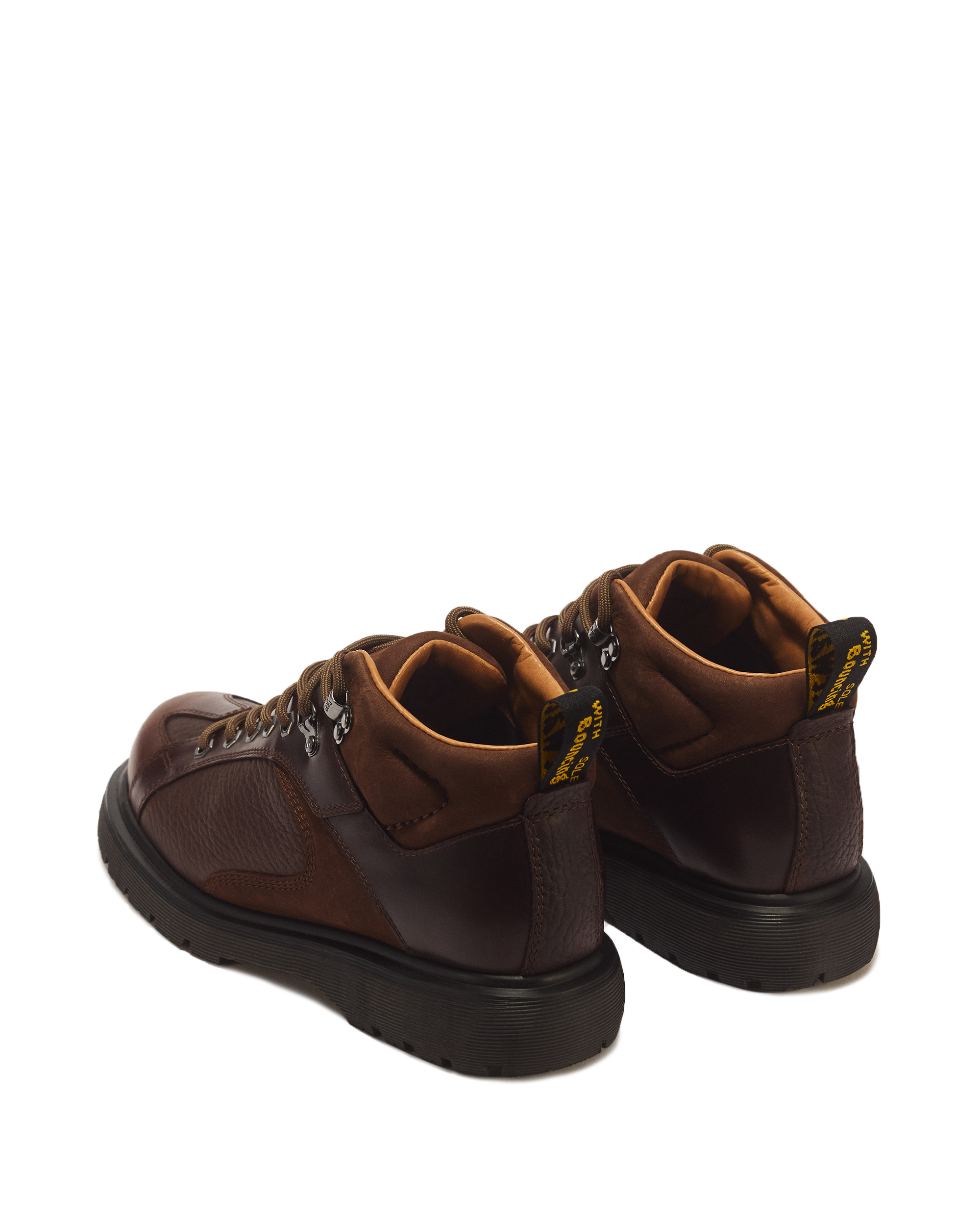 Wayborne Mayhem Leather Lace Up Boots
