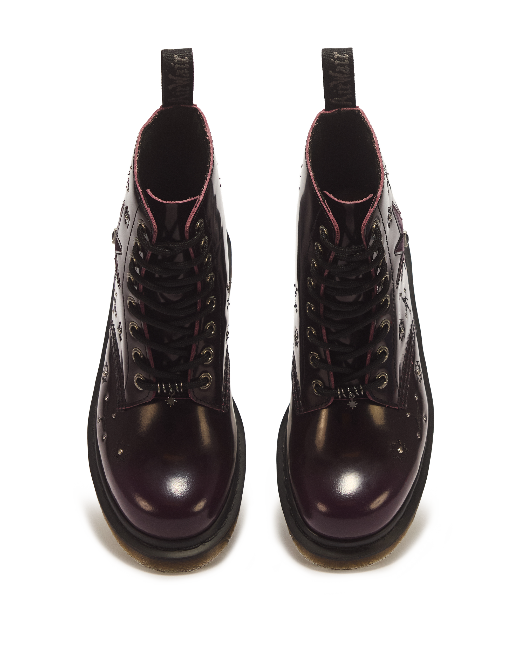 Boots 1460 Pascal Whimsigoth en cuir Arcadia et velours