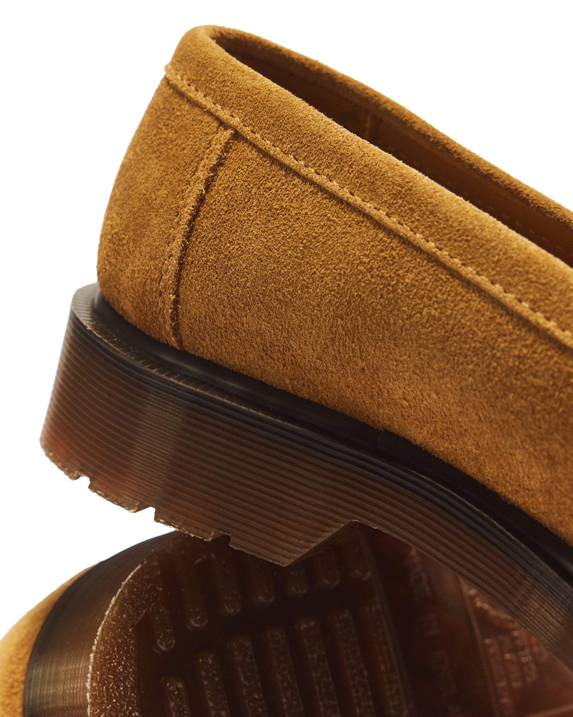 Delapre Penny Repello Calf Suede Loafers