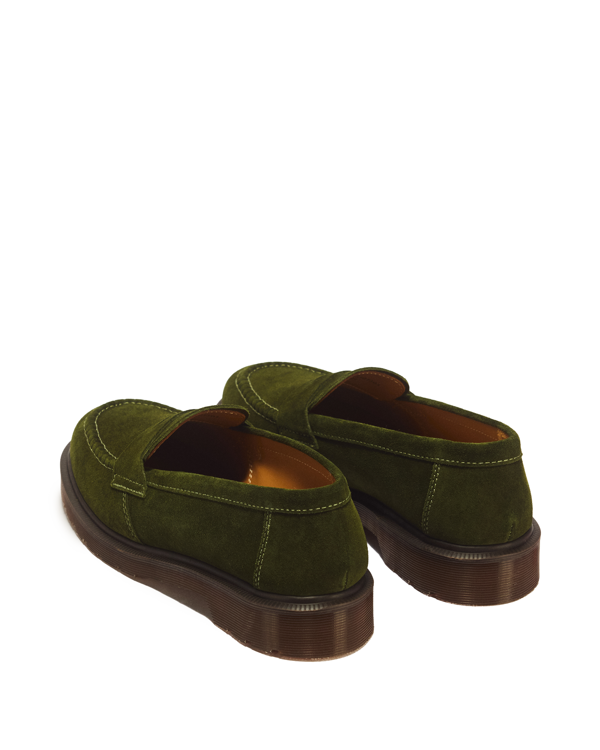 Delapre Penny Repello Calf Suede Loafers