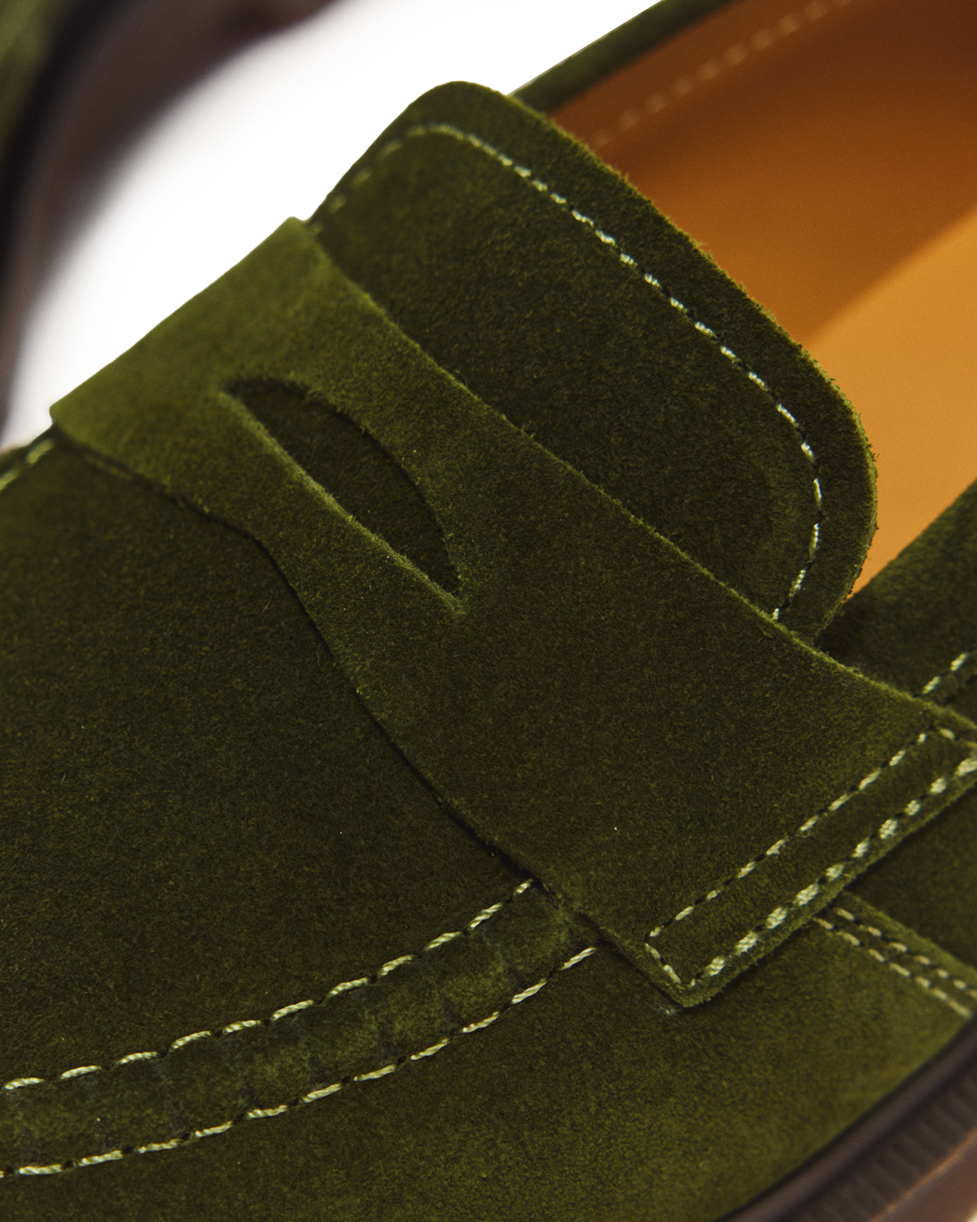 Delapre Penny Repello Calf Suede Loafers