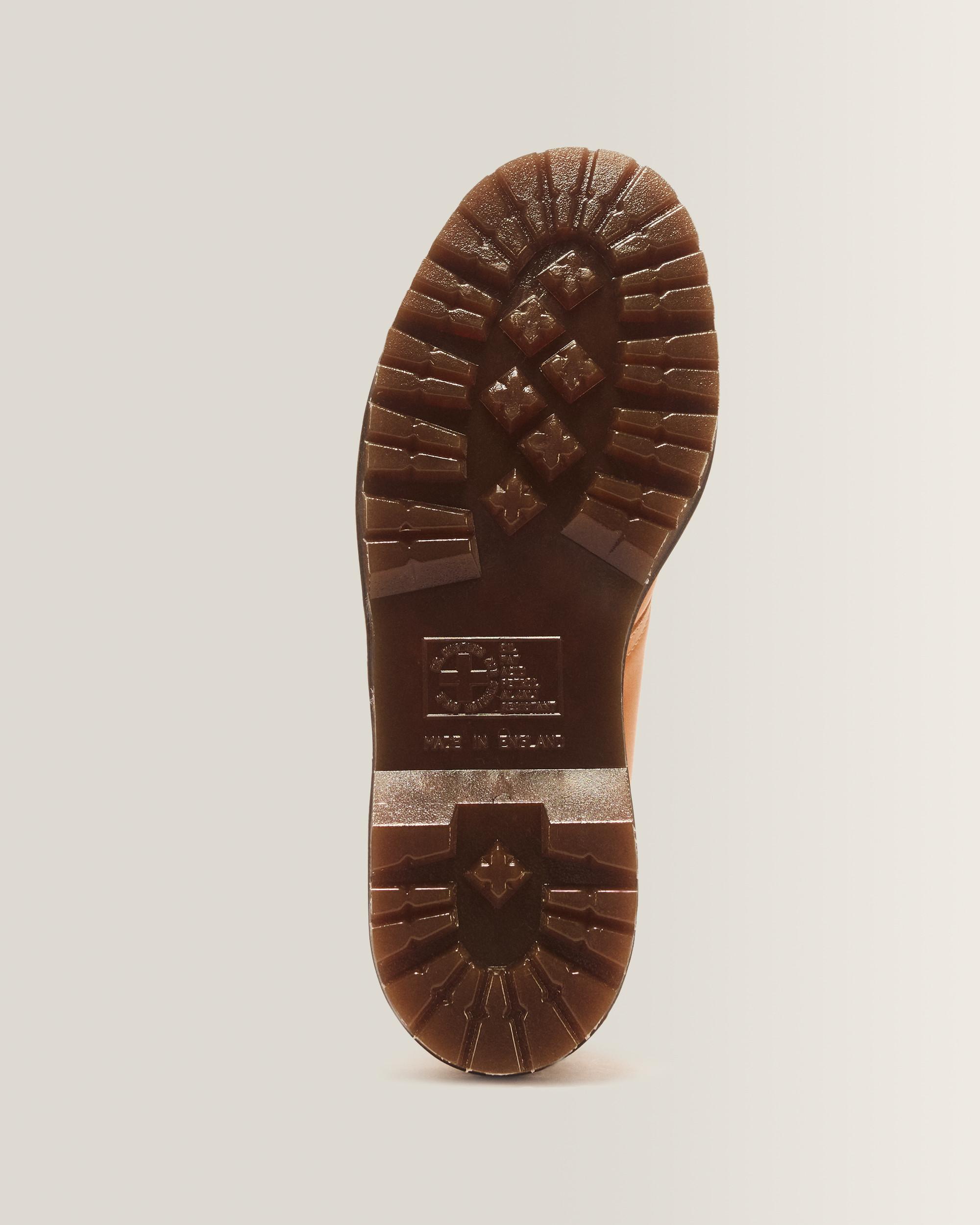 Туфли Dr. Martens 1461 3 Eye Shoe Veg Tan Luxe, цвет: Рыжевато-коричневый — фото 7
