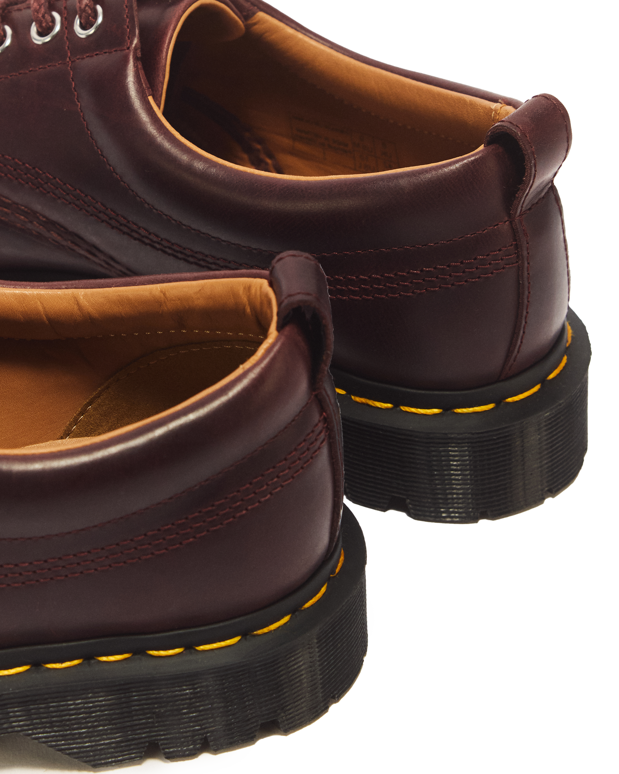 Lowell 4 Eye Mayhem Leather Moc Toe Shoes