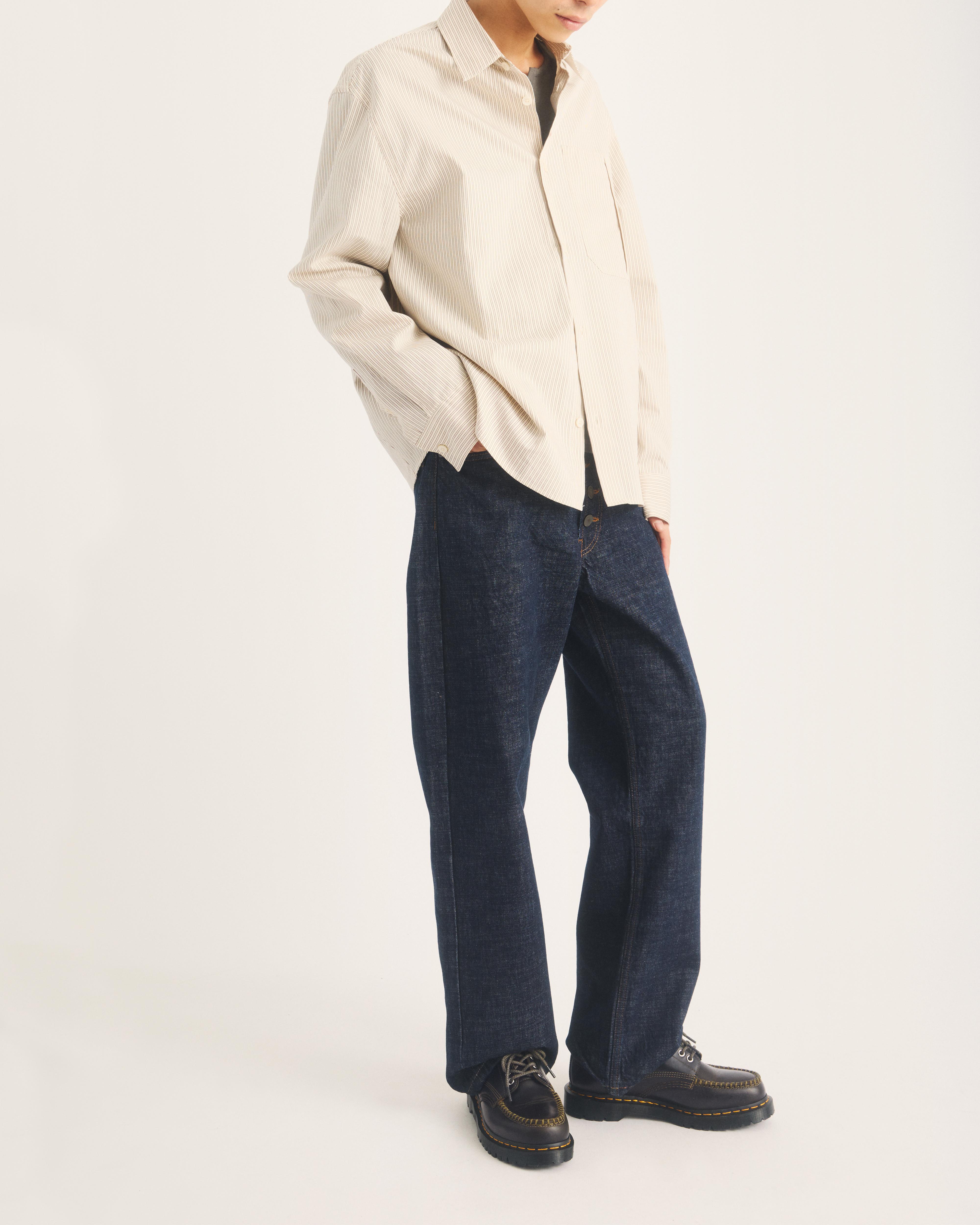 Lowell 4 Eye Mayhem Leather Moc Toe Shoes product image