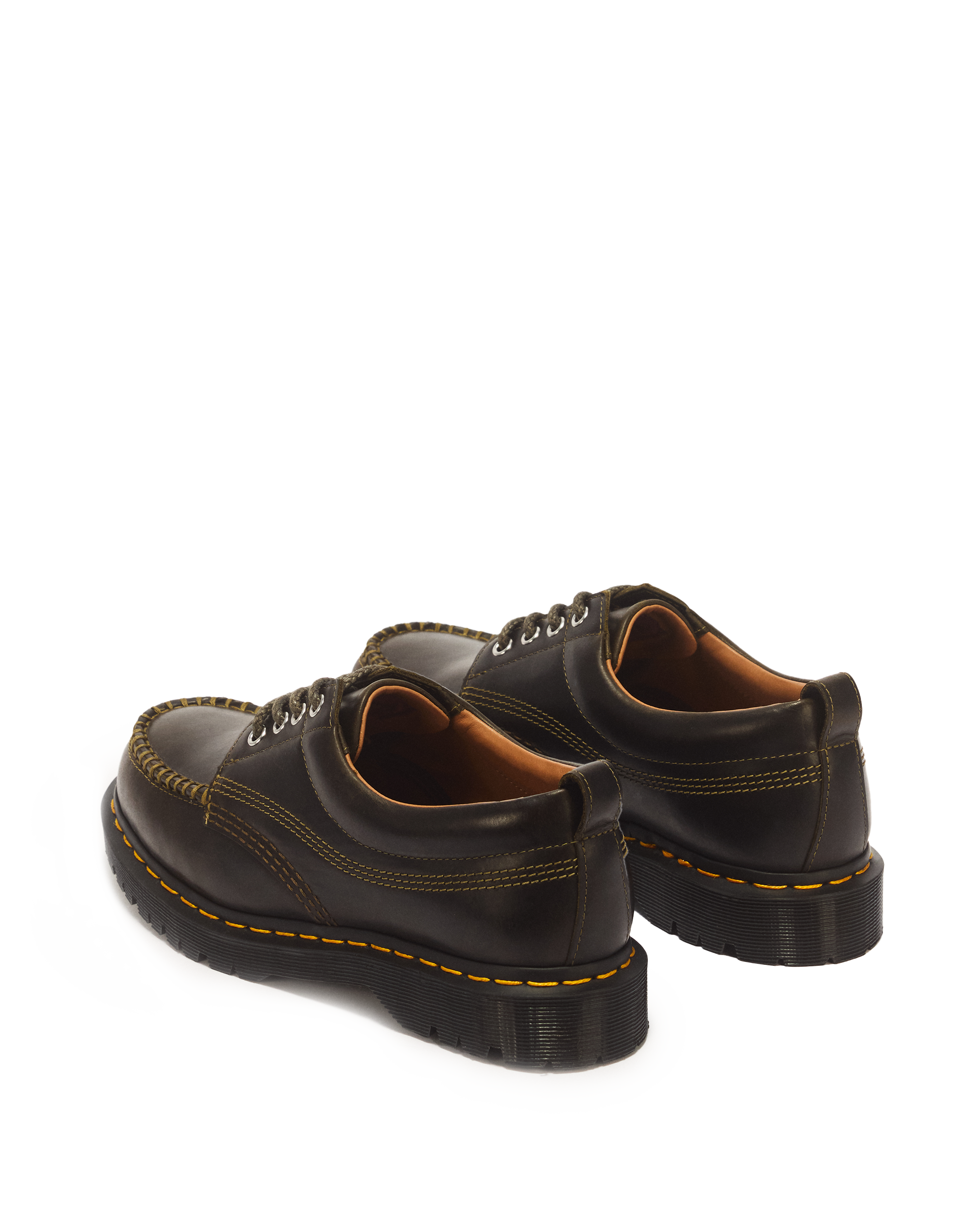 Lowell 4 Eye Mayhem Leather Moc Toe Shoes